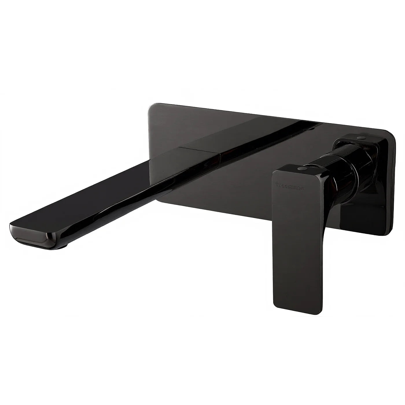 Mitigeur lavabo à encastrer 180 - Treemme Hask - RWIT 6AA5 CC 03 - Noir chromé brossé (CZ)