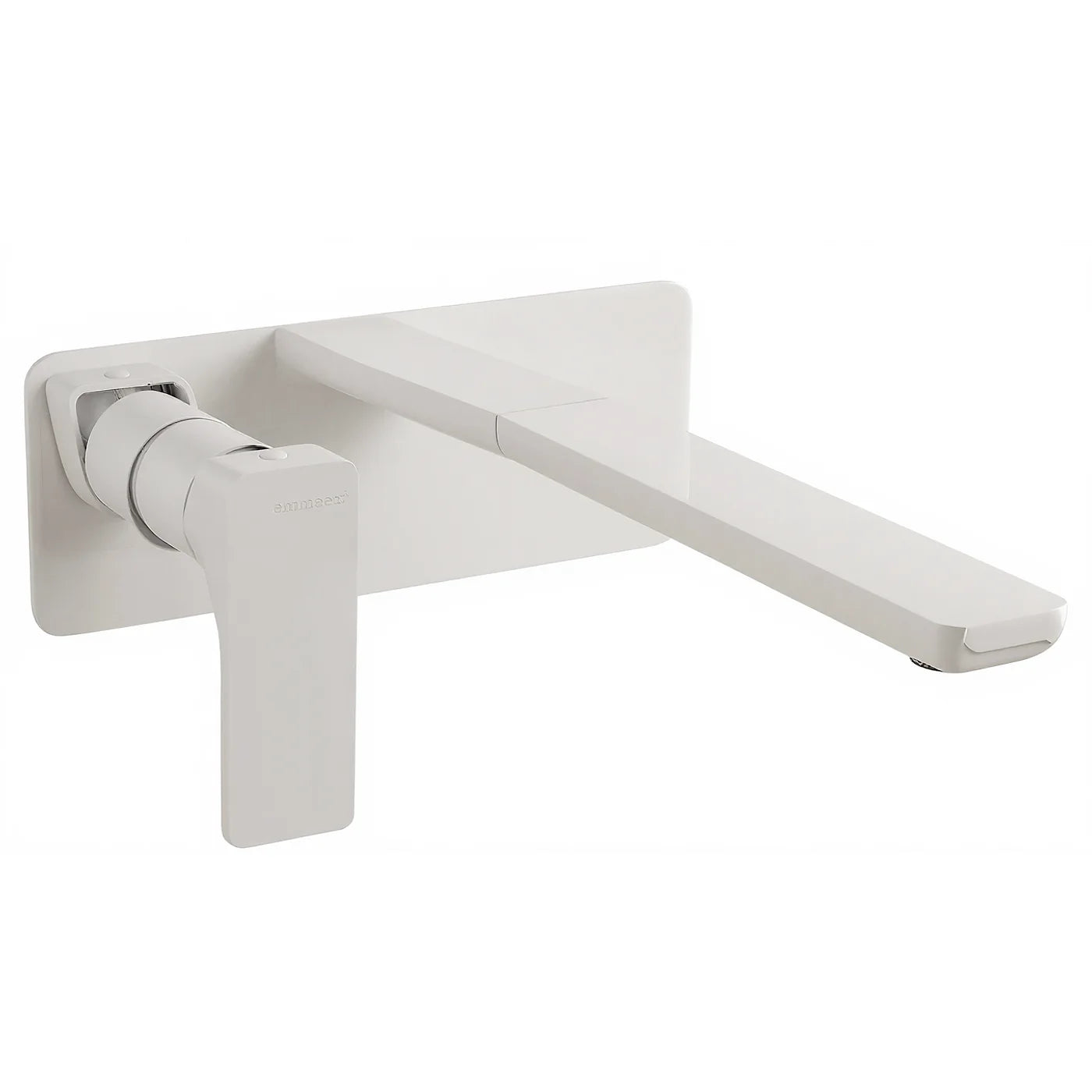 Mitigeur lavabo à encastrer 180 - Treemme Hask - RWIT 6AA7 CC 01 - Blanc opaque (BB)