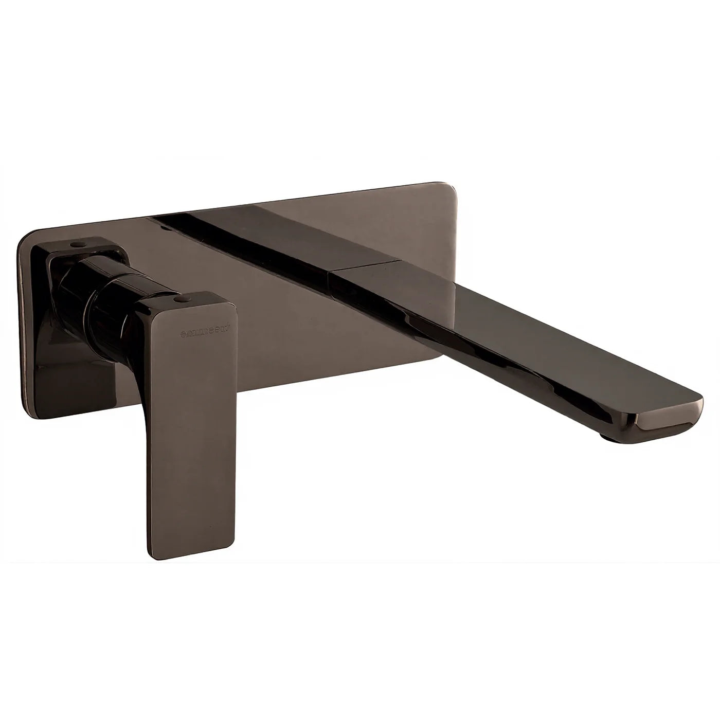 Mitigeur lavabo à encastrer 180 - Treemme Hask - RWIT 6AA7 CC 01 - Noir chromé poli (HH)