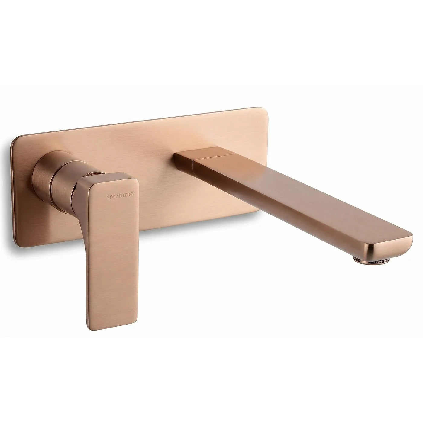 Mitigeur lavabo à encastrer 180 - Treemme Hask - RWIT 6AA7 CC 01 - Or rose brossé (SZ)