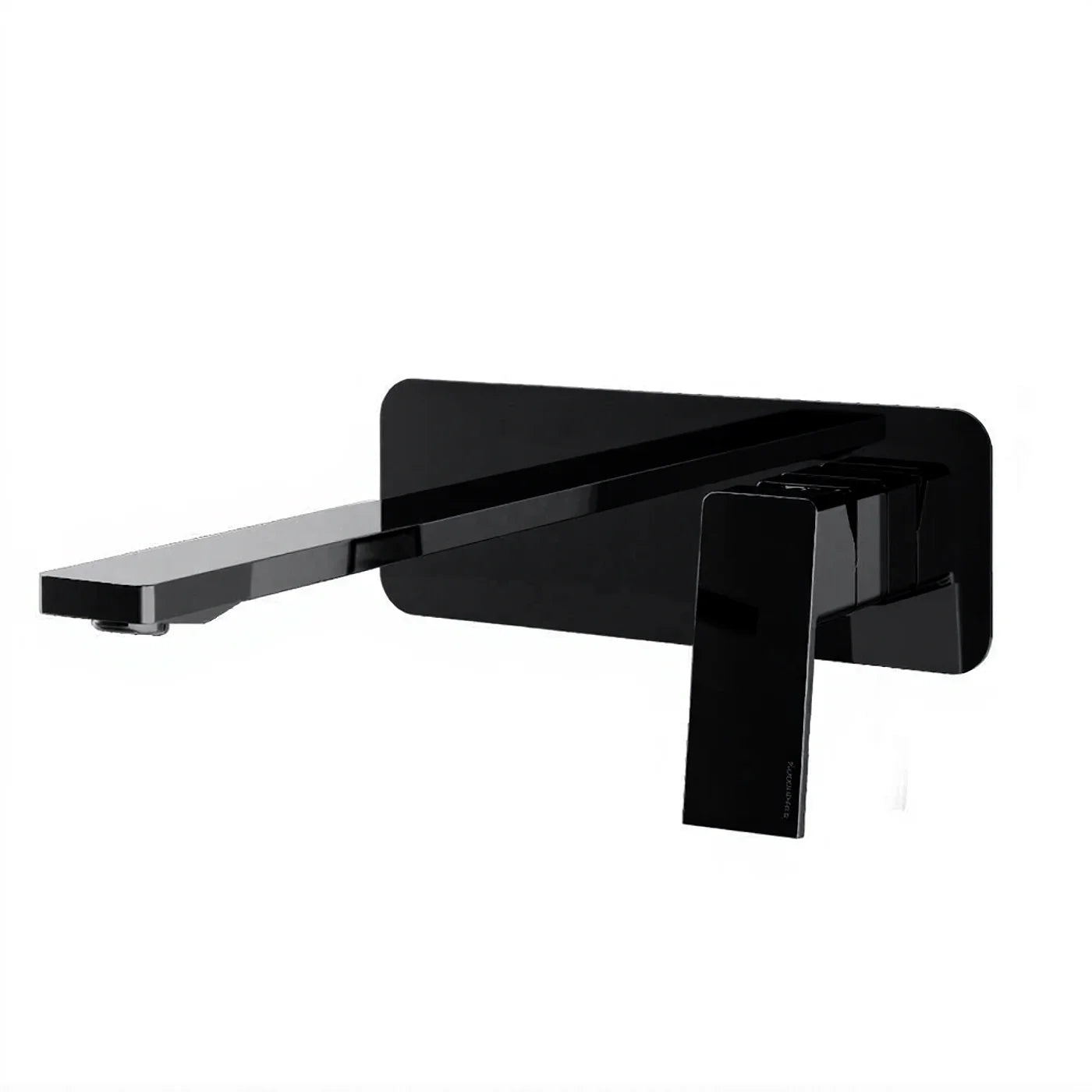 Mitigeur lavabo à encastrer 182 - Treemme PA36 - RWIT 8BA5 CC 01 - Noir chromé brossé (CZ)