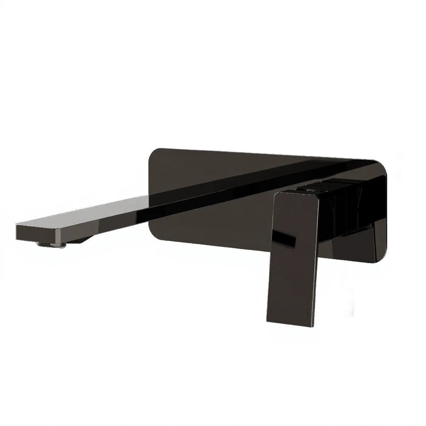 Mitigeur lavabo à encastrer 182 - Treemme PA36 - RWIT 8BA5 CC 01 - Noir chromé poli (HH)