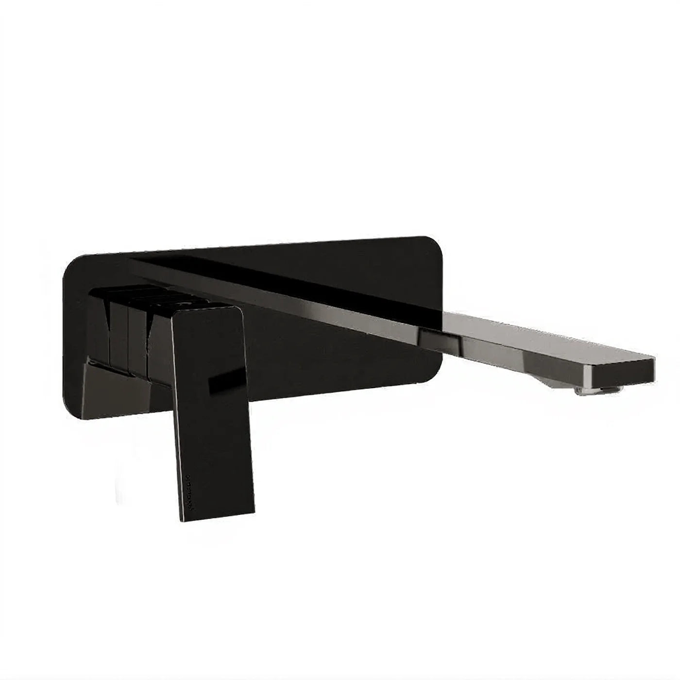 Mitigeur lavabo à encastrer 182 - Treemme PA36 - RWIT 8BA7 CC 01 - Noir chromé brossé (CZ)