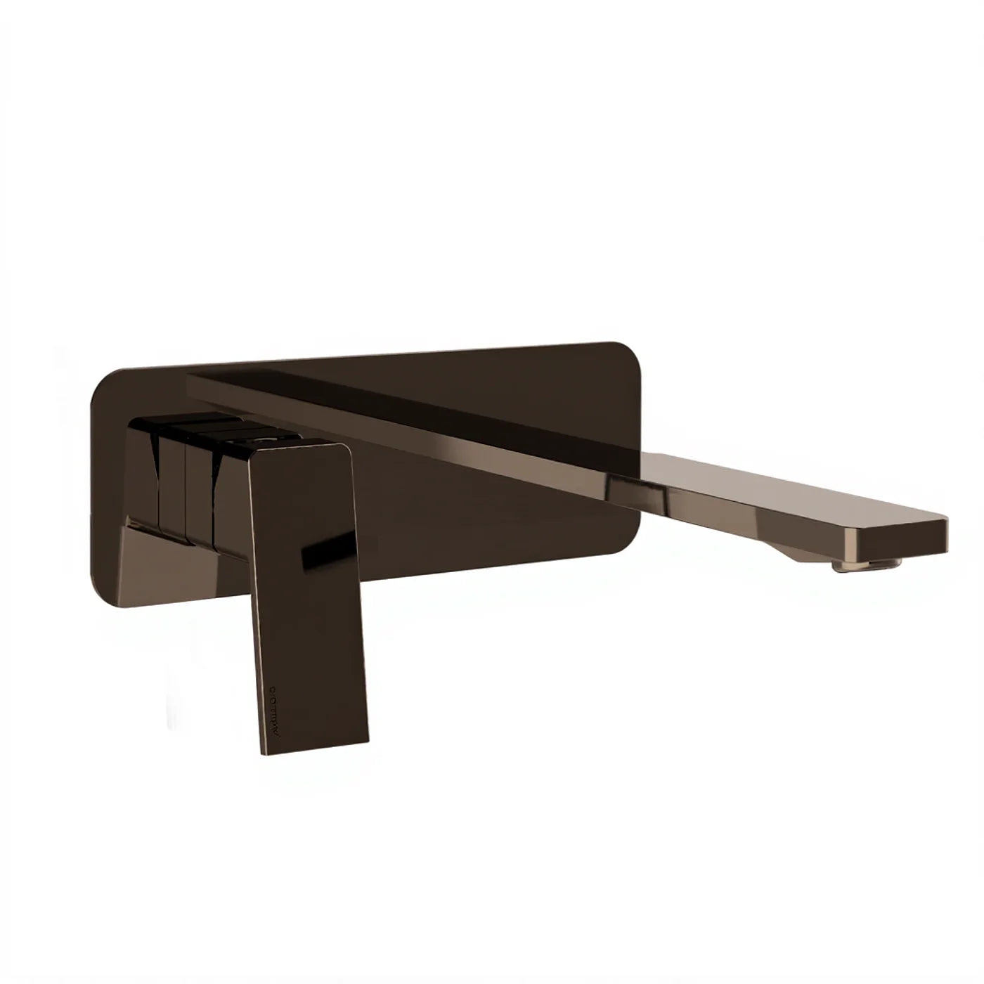 Mitigeur lavabo à encastrer 182 - Treemme PA36 - RWIT 8BA7 CC 01 - Noir chromé poli (HH)