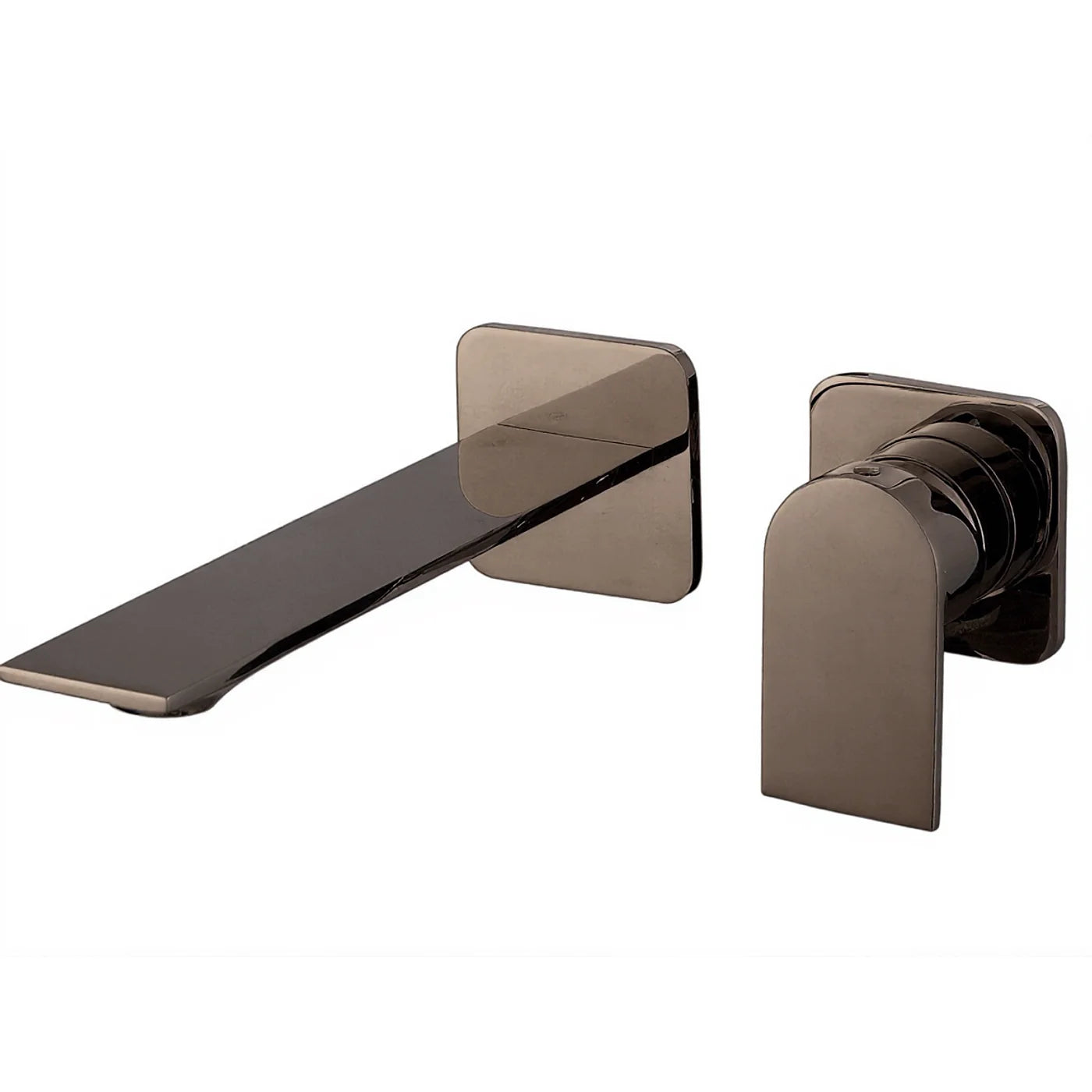 Mitigeur lavabo à encastrer 186 - Treemme Ran - RWIT 22C5 CC 01 - Noir chromé poli (HH)