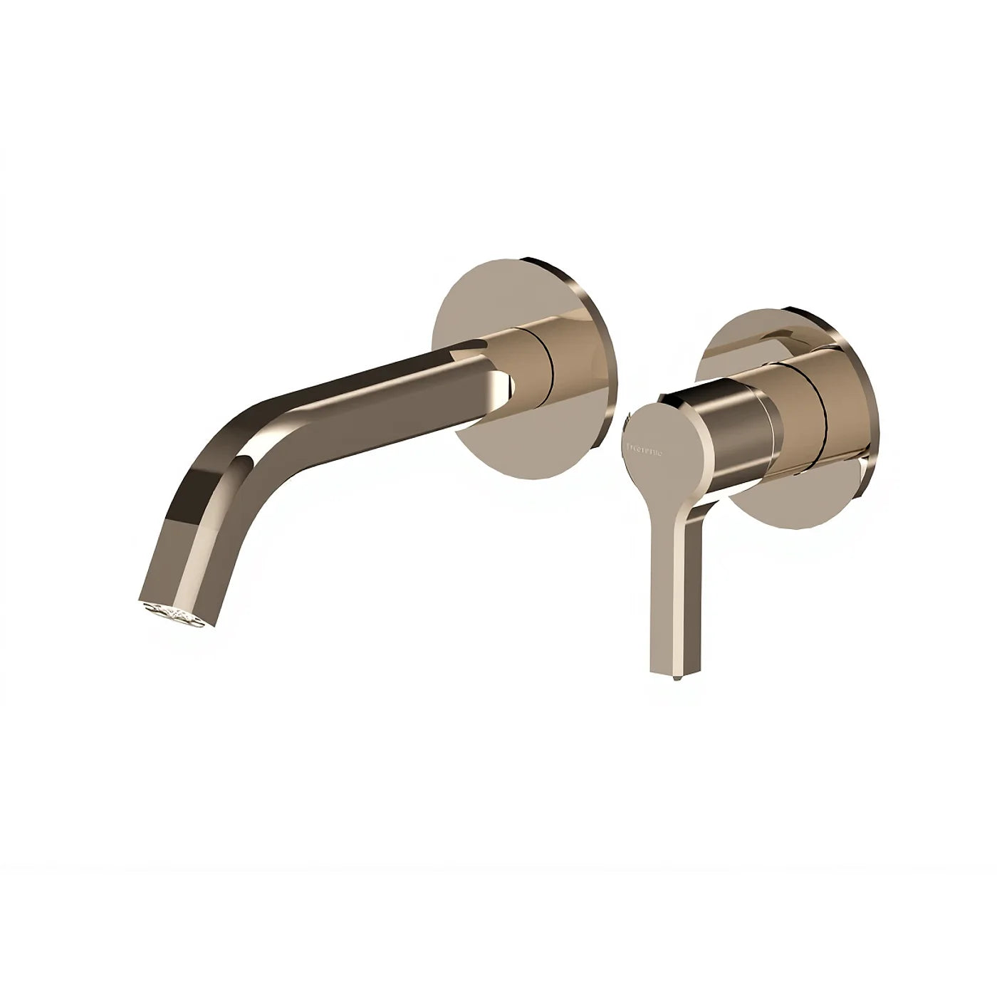Mitigeur lavabo à encastrer 190 - Treemme Aurelia - RWIT 2CC5 CC 01 - Nickel poli (NL)