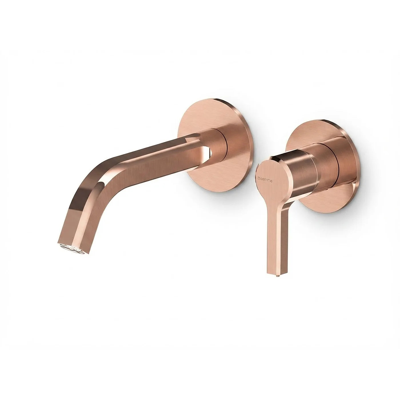 Mitigeur lavabo à encastrer 190 - Treemme Aurelia - RWIT 2CC5 CC 01 - Or rose brossé (SZ)