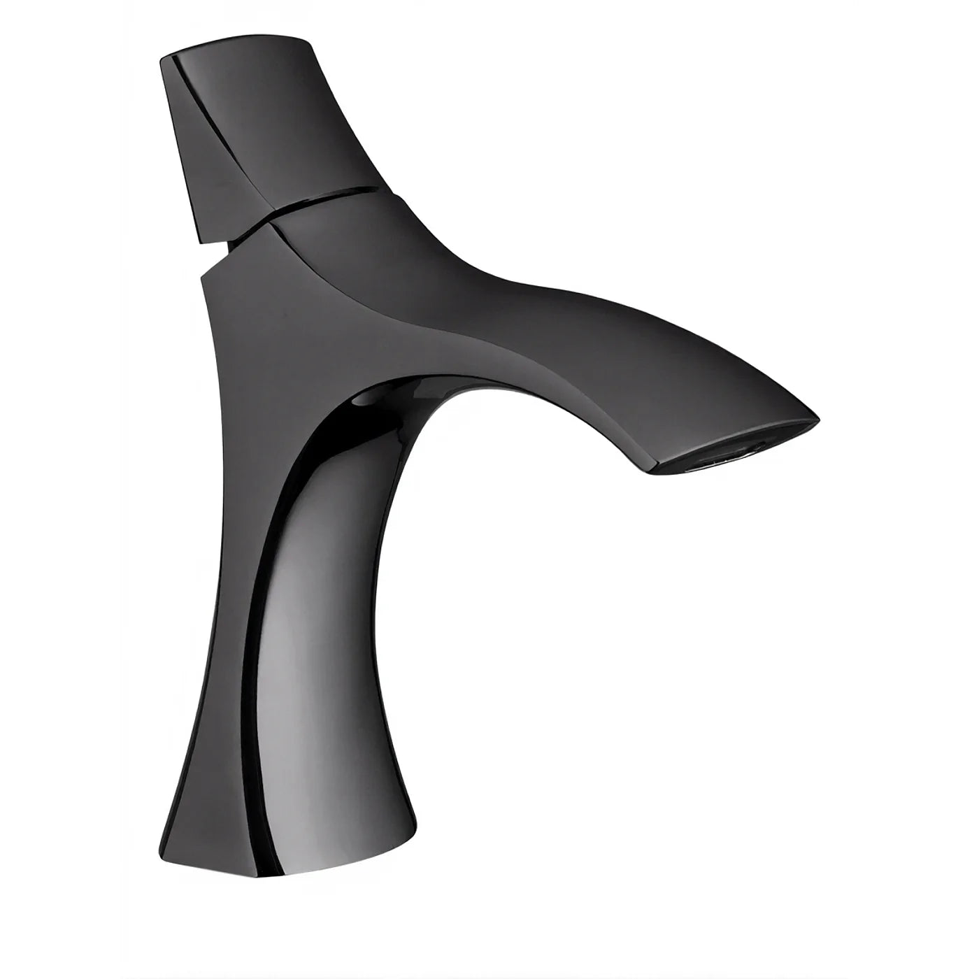 Mitigeur lavabo / bidet 94 - Treemme Hedò - IT 0911 CC HE ZZ - Noir chromé poli (HH)