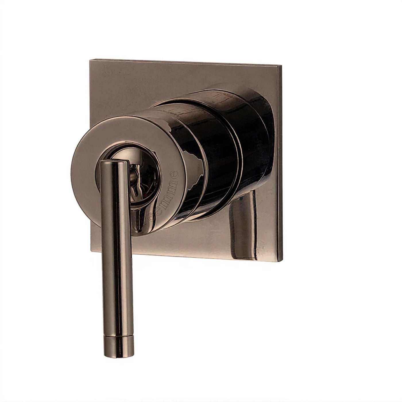 Mitigeur lavabo/douche à encastrer - Treemme Archè - RWIT 02C8 CC 01 - Noir chromé poli (HH)