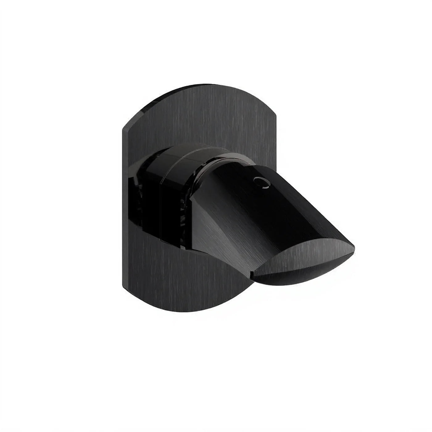 Mitigeur lavabo/douche à encastrer - Treemme Hedò - RWIT 09C8 CC 01 - Noir chromé brossé (CZ)
