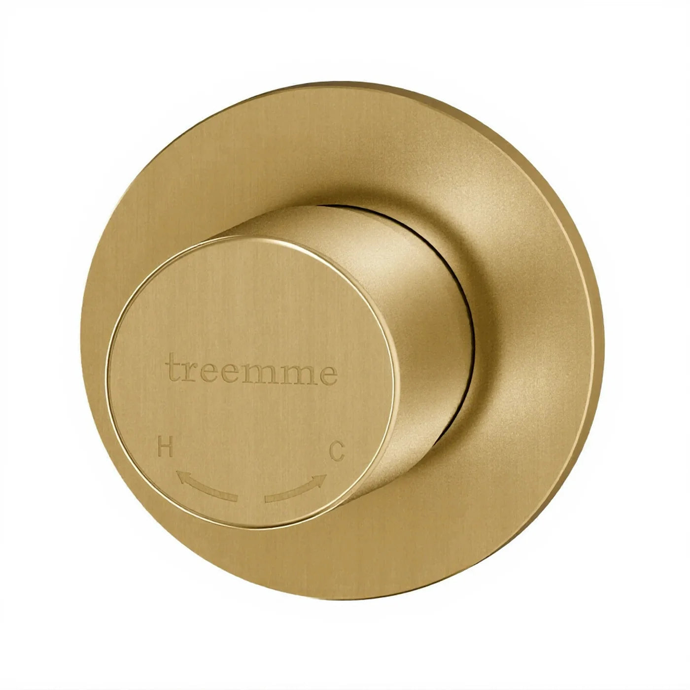 Mitigeur lavabo/douche à encastrer - Treemme 40mm - RWIT 13A8 IS TP - Yellow Gold-PVD (PVD04)