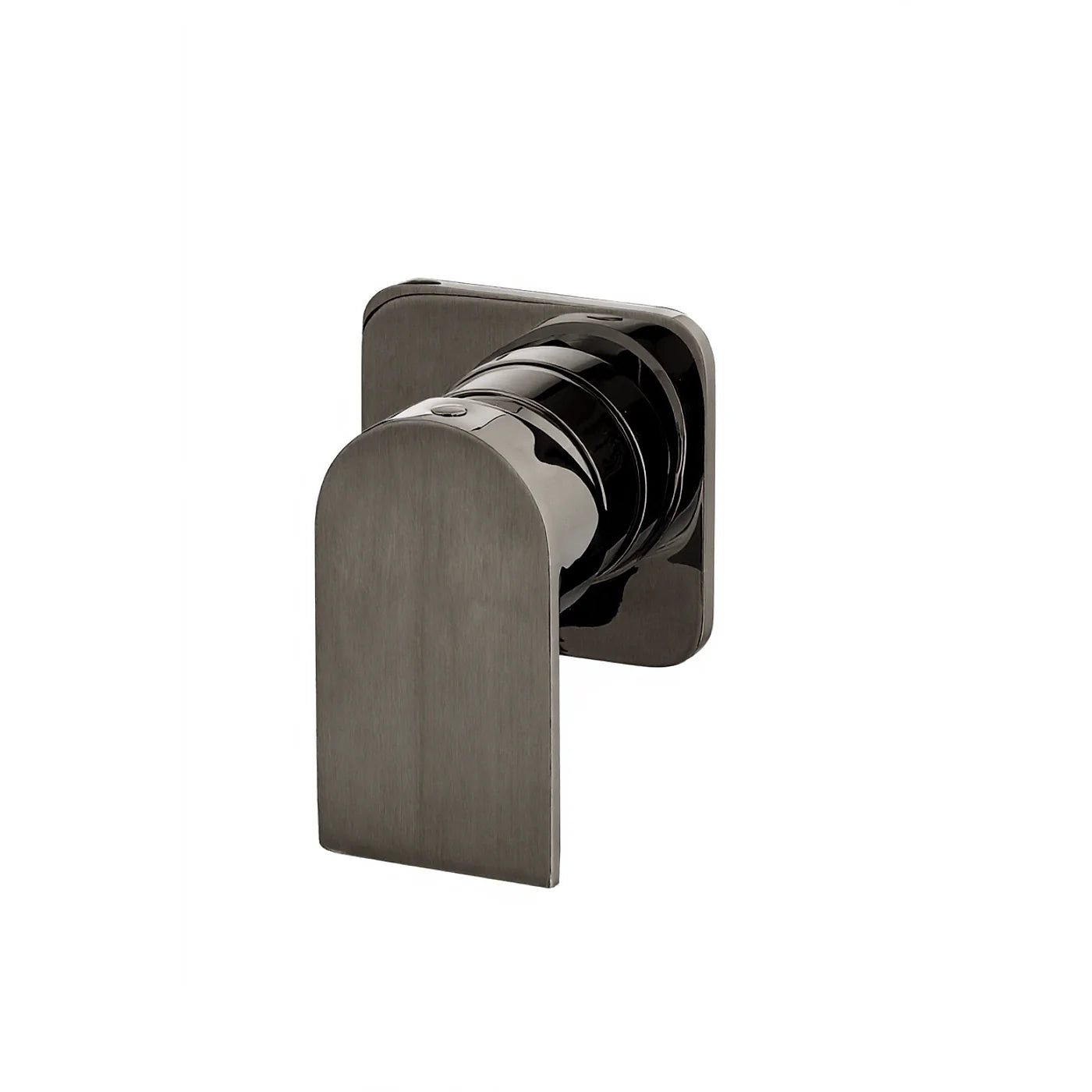 Mitigeur lavabo/douche à encastrer - Treemme Ran - RWIT 22C8 CC 01 - Noir chromé brossé (CZ)