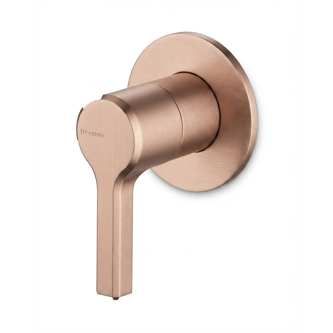 Mitigeur lavabo/douche à encastrer - Treemme Aurelia - RWIT 2CC8 CC 01 - Or rose brossé (SZ)