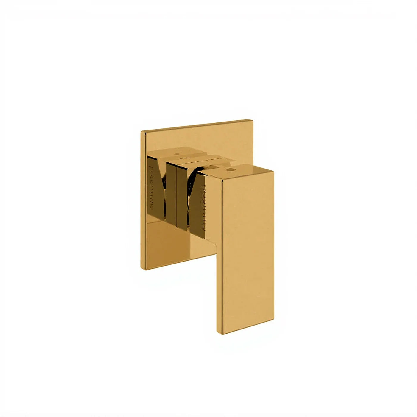 Mitigeur lavabo/douche à encastrer - Treemme Q30 - RWIT 4BC8 CC 01 - Or 24 (DD)