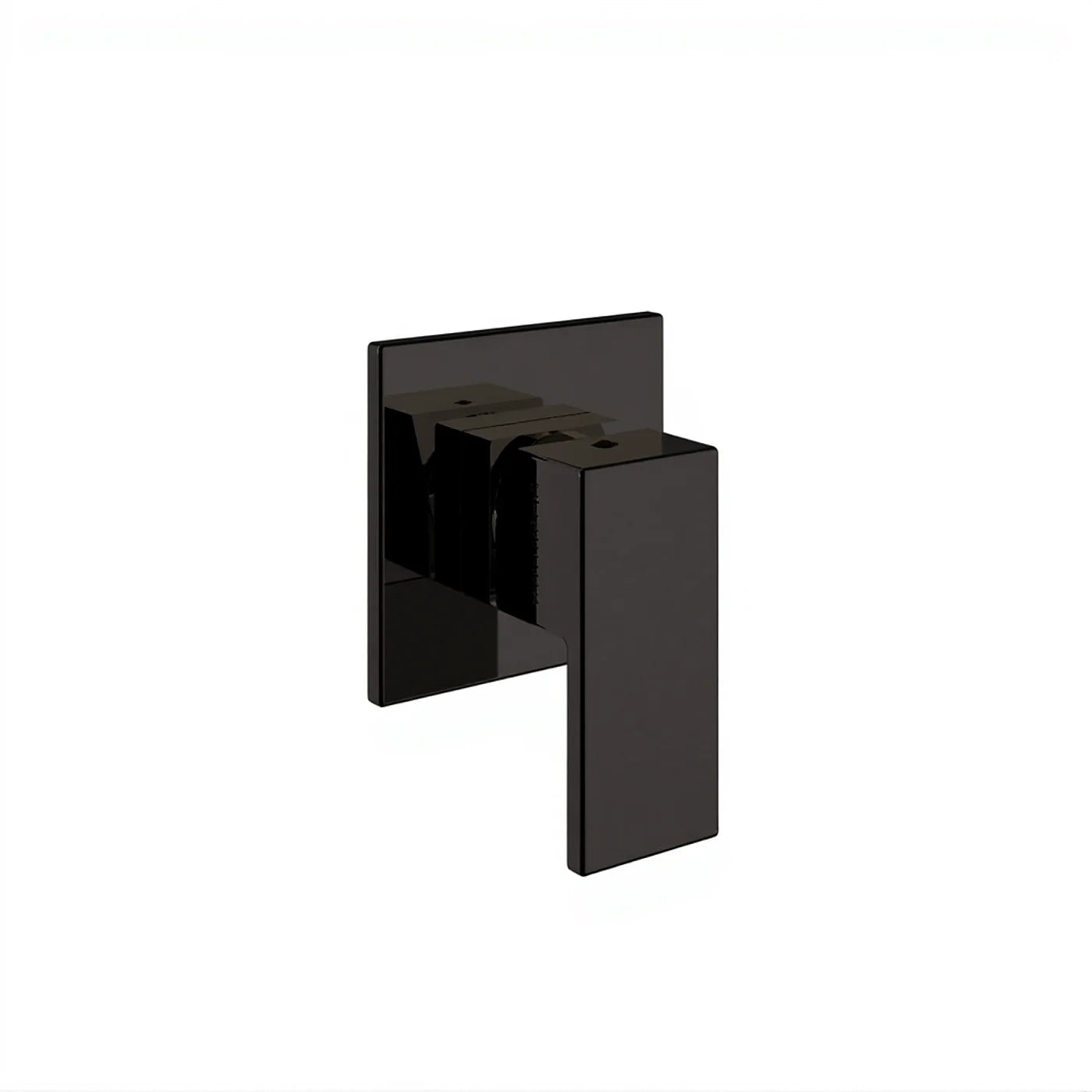 Mitigeur lavabo/douche à encastrer - Treemme Q30 - RWIT 4BC8 CC 01 - Noir chromé poli (HH)