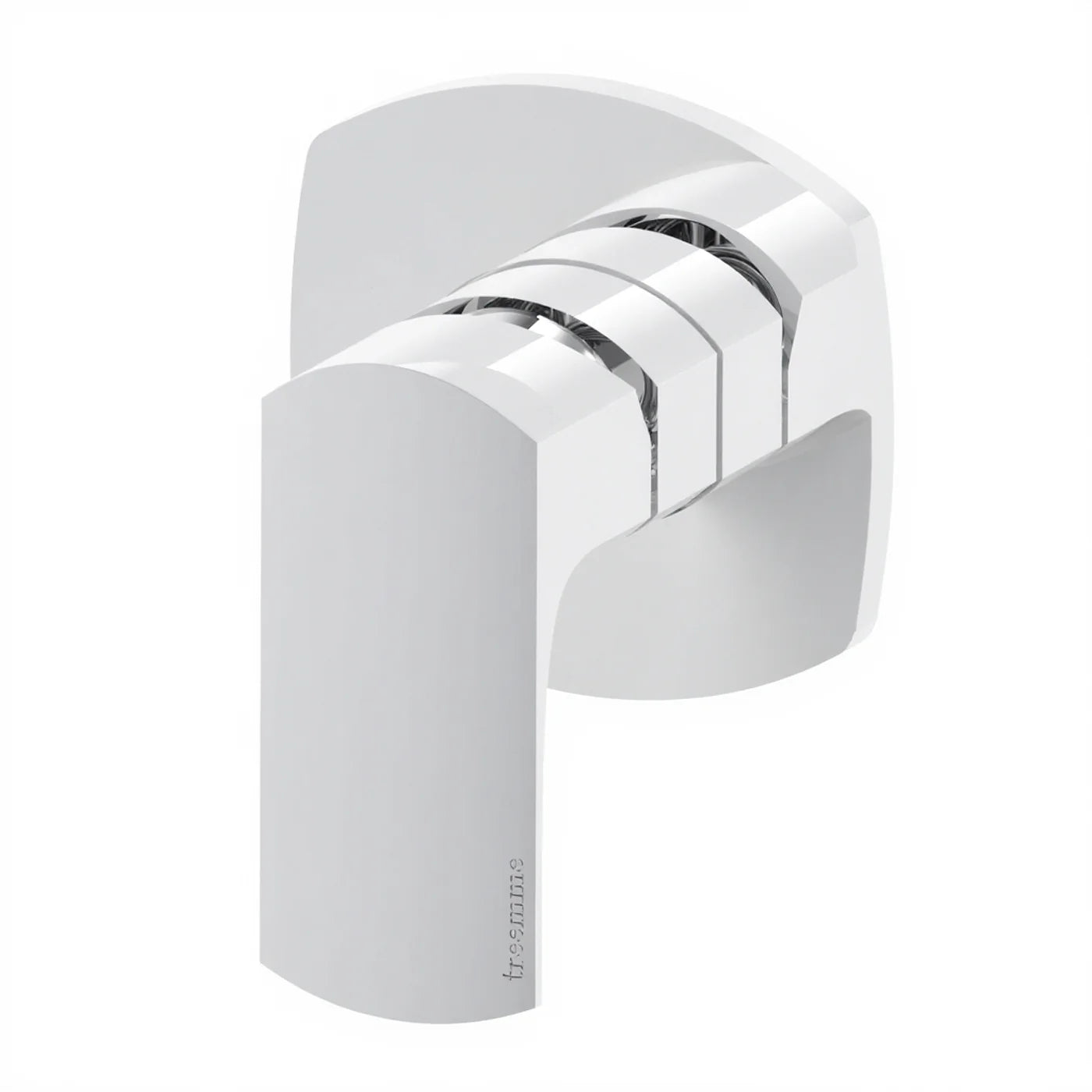 Mitigeur lavabo/douche à encastrer - Treemme Albatros - RWIT 4CC8 CC 02 - Blanc opaque (BB)