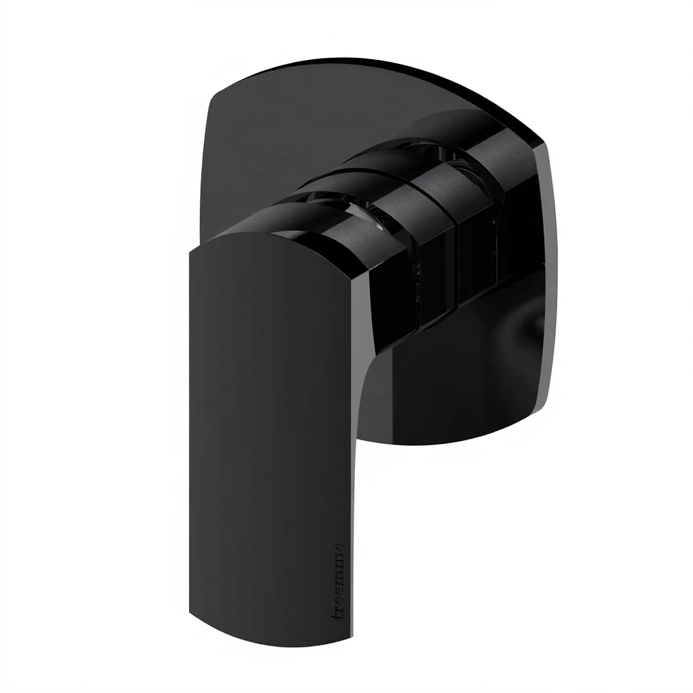 Mitigeur lavabo/douche à encastrer - Treemme Albatros - RWIT 4CC8 CC 02 - Noir chromé brossé (CZ)