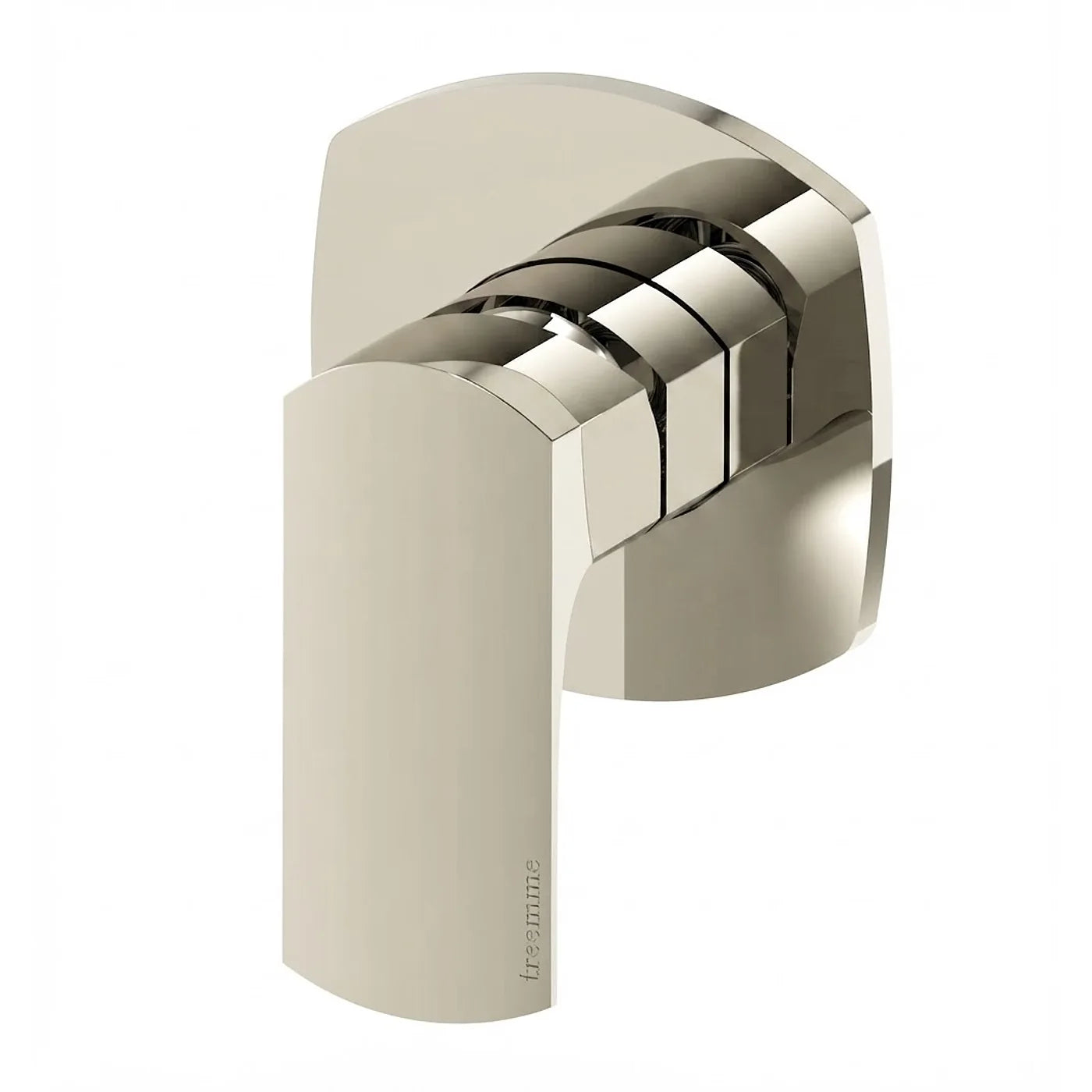 Mitigeur lavabo/douche à encastrer - Treemme Albatros - RWIT 4CC8 CC 02 - Nickel poli (NL)