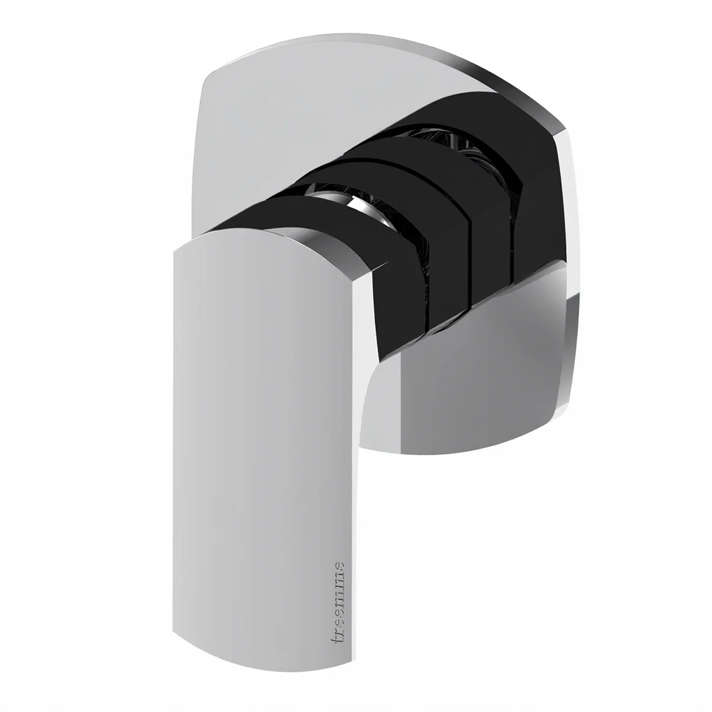 Mitigeur lavabo/douche à encastrer - Treemme Albatros - RWIT 4CC8 CC 02 - Noir opaque (NN)