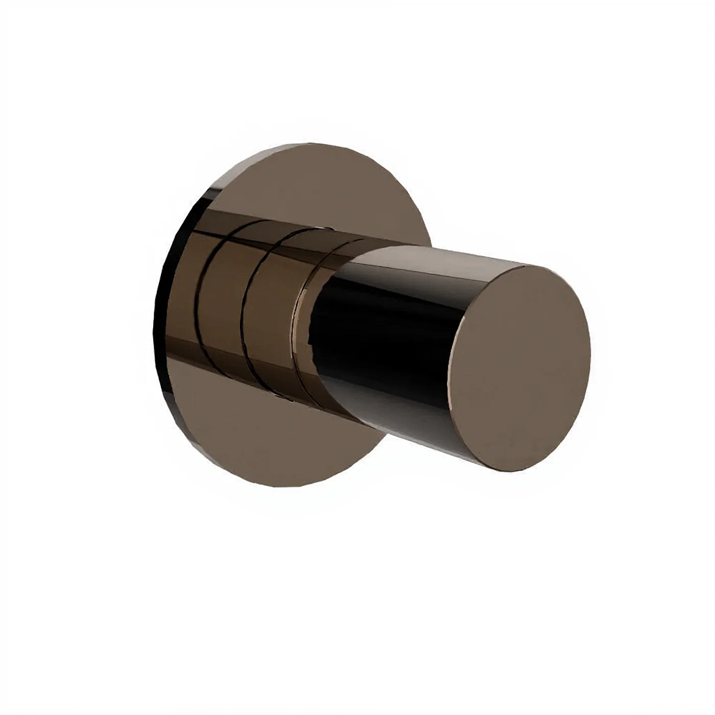 Mitigeur lavabo/douche à encastrer - Treemme T30 - RWIT 5BC8 CC 01 - Noir chromé poli (HH)