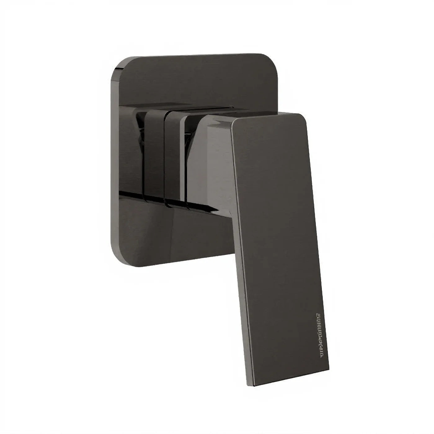 Mitigeur lavabo/douche à encastrer - Treemme PA36 - RWIT 8BC8 CC 01 - Noir chromé brossé (CZ)