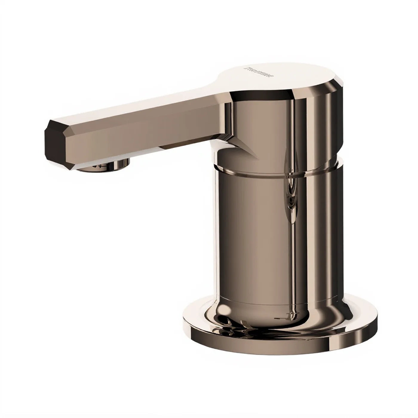 Mitigeur lavabo seul sur gorge - Treemme Aurelia - RWIT 2C68 CC 01 - Noir chromé poli (HH)