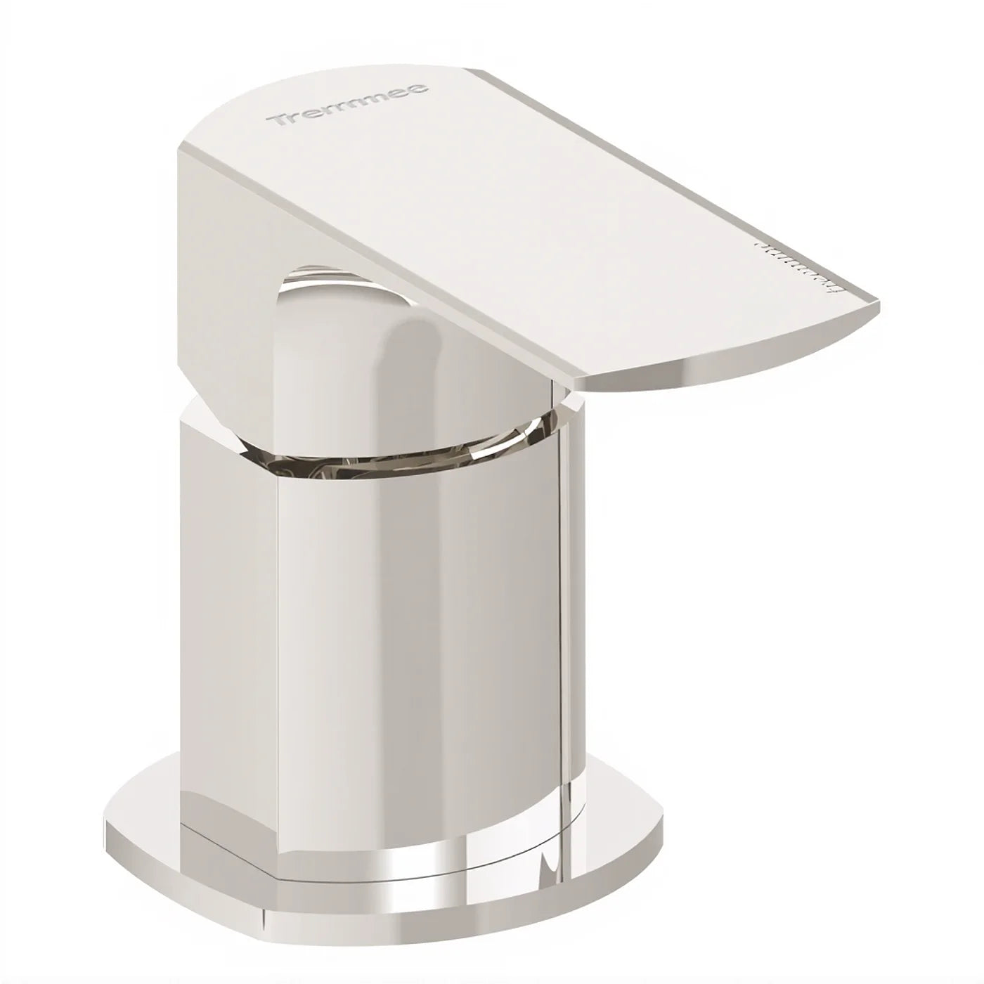 Mitigeur lavabo seul sur gorge - Treemme Albatros - RWIT 4C68 CC 10 - Blanc opaque (BB)