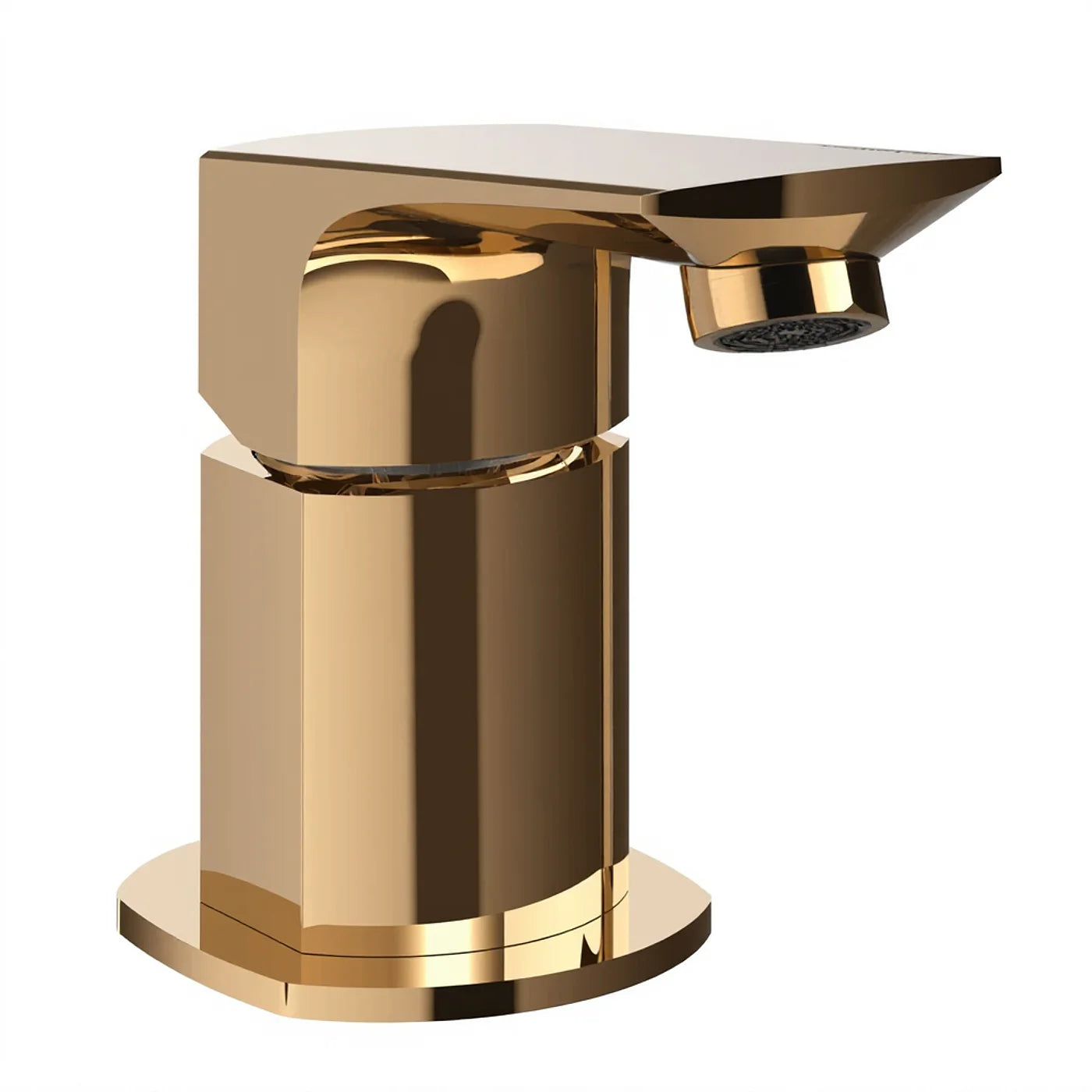 Mitigeur lavabo seul sur gorge - Treemme Albatros - RWIT 4C68 CC 10 - Or brossé (DZ)