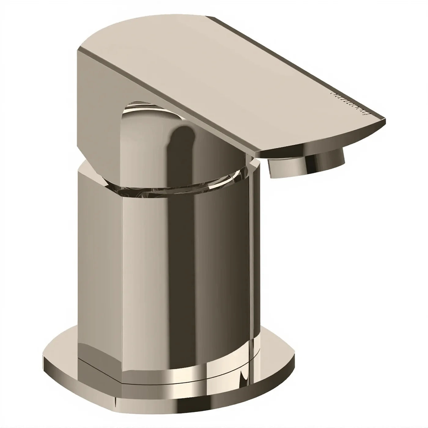 Mitigeur lavabo seul sur gorge - Treemme Albatros - RWIT 4C68 CC 10 - Nickel brossé (NF)