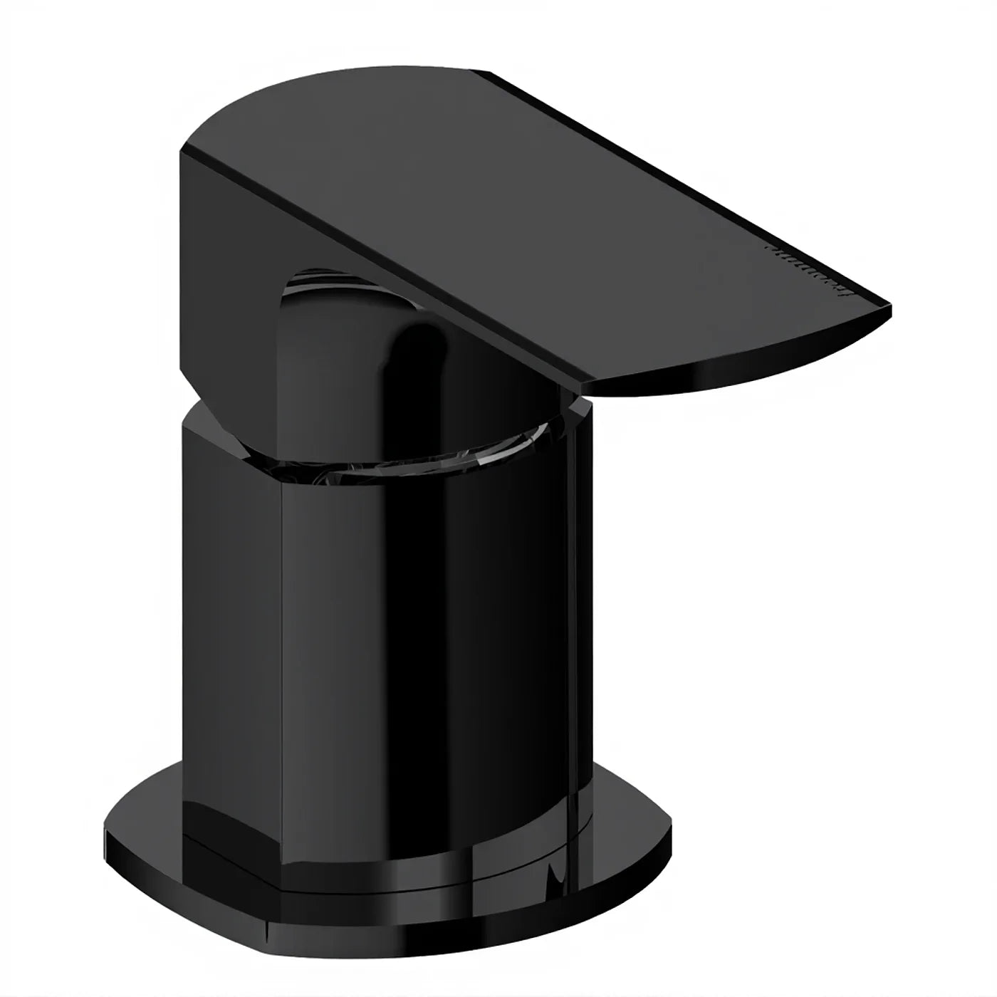 Mitigeur lavabo seul sur gorge - Treemme Albatros - RWIT 4C68 CC 10 - Noir opaque (NN)