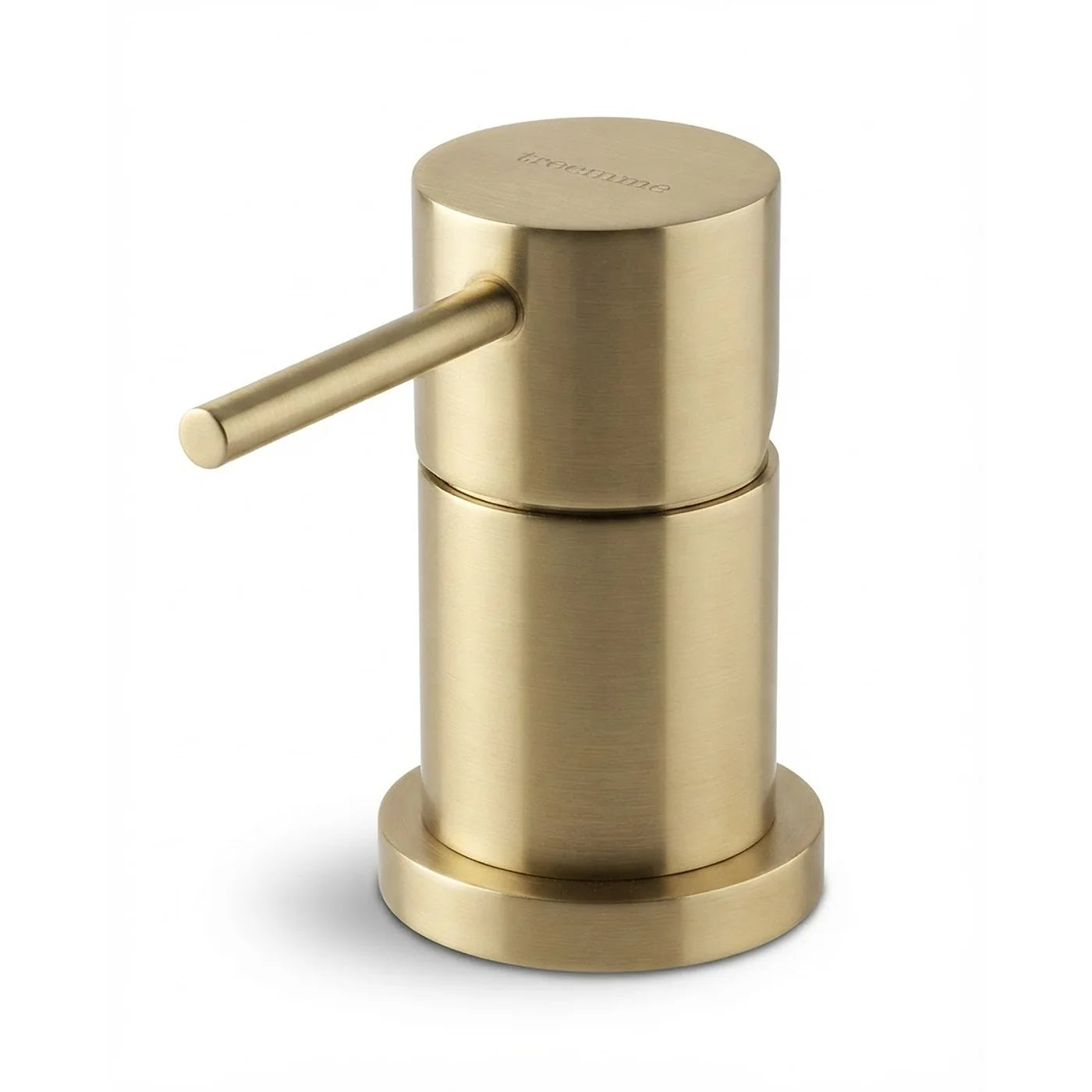 Mitigeur lavabo seul sur gorge - Treemme Up+ - RWIT 5765 CC 04 - Or brossé (DZ) - régénération finition IA retry Nano