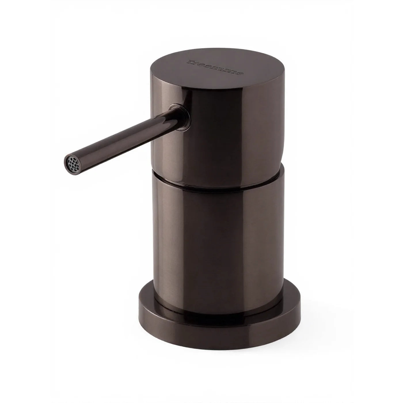 Mitigeur lavabo seul sur gorge - Treemme Up+ - RWIT 5765 CC 04 - Noir chromé poli (HH)