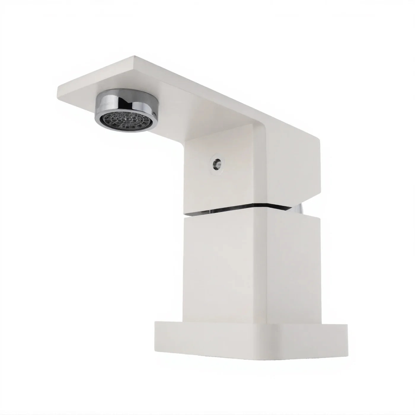 Mitigeur lavabo seul sur gorge - Treemme PA36 - RWIT 8B65 CC 01 - Blanc opaque (BB)