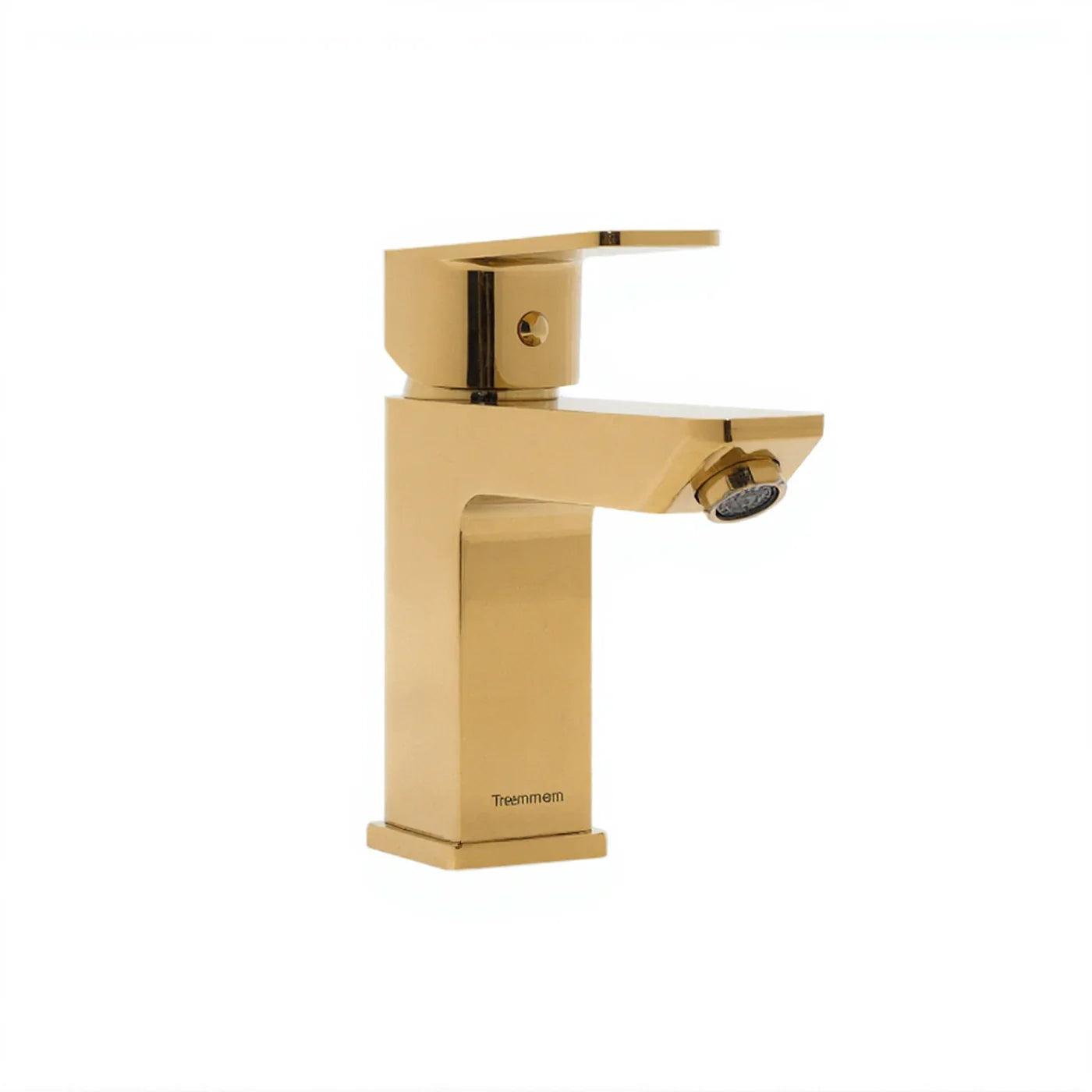 Mitigeur lavabo seul sur gorge - Treemme PA36 - RWIT 8B65 CC 01 - Or 24 (DD)