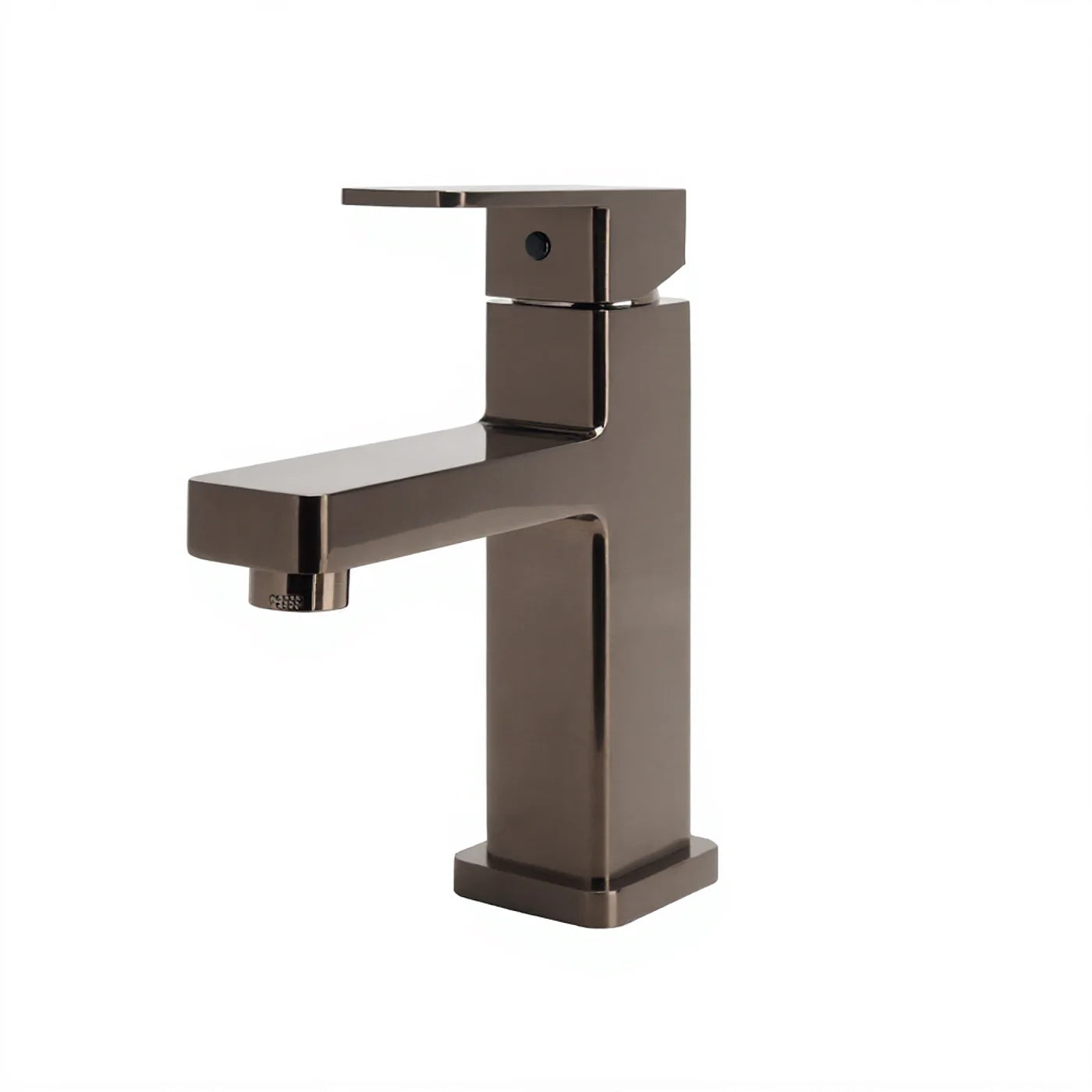Mitigeur lavabo seul sur gorge - Treemme PA36 - RWIT 8B65 CC 01 - Noir chromé poli (HH)