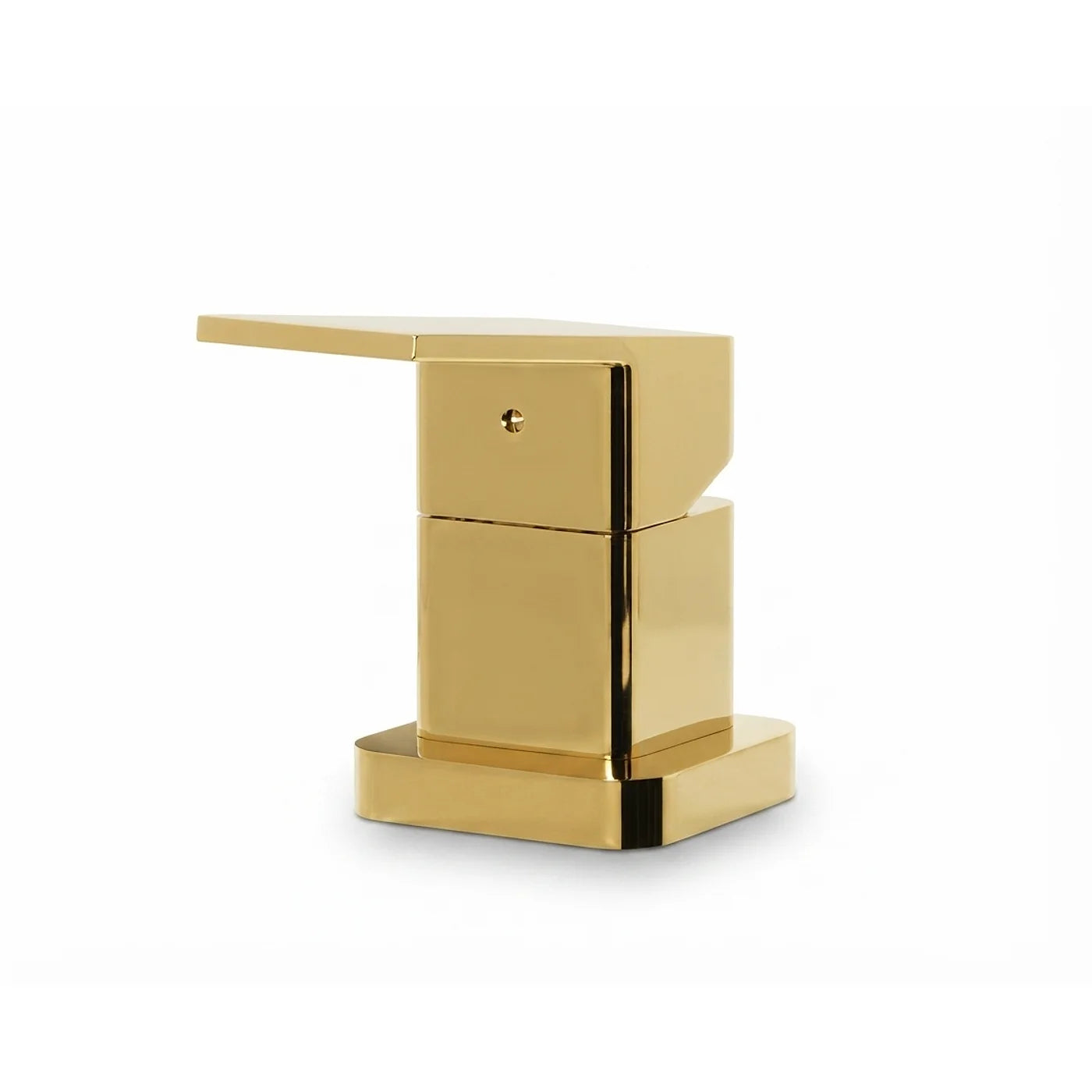 Mitigeur lavabo seul sur gorge - Treemme PA36 - RWIT 8B65 CC 01 - Or 24 (DD)