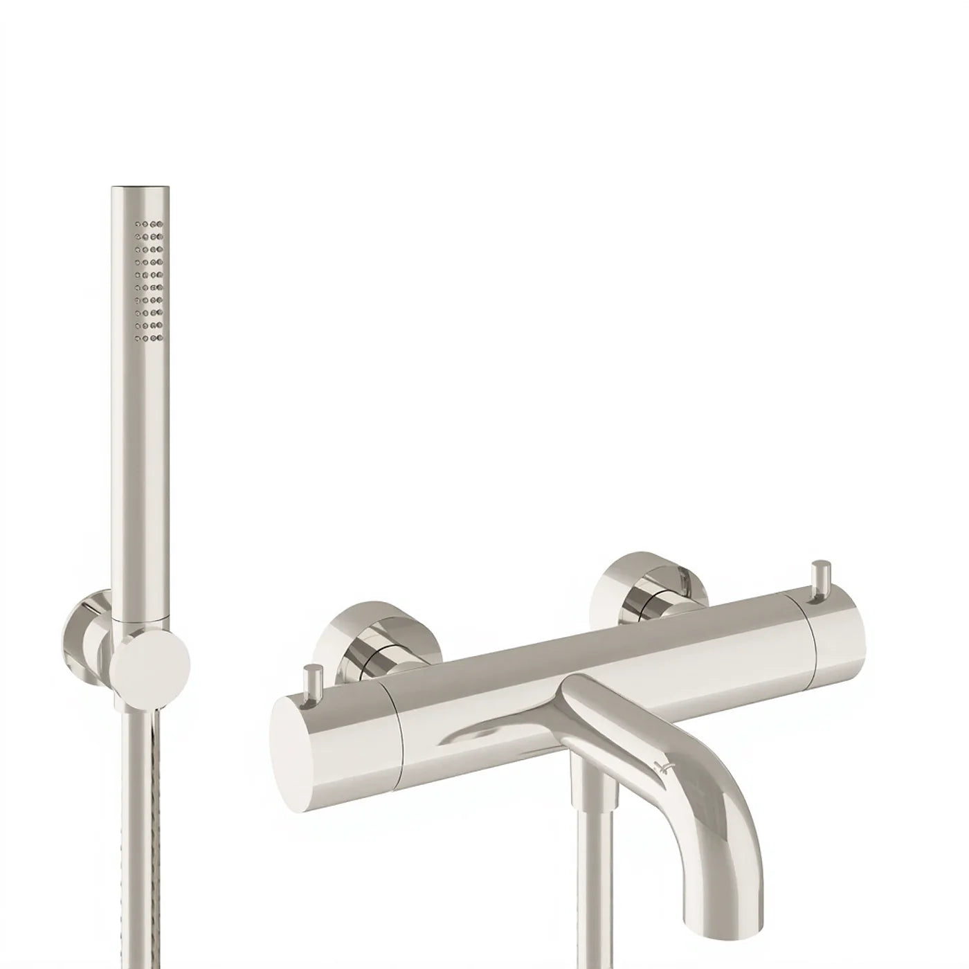 Mitigeur thermostatique bain douche mural - Treemme Up+ - IT 6B01 CC UP ZZ - Blanc opaque (BB)