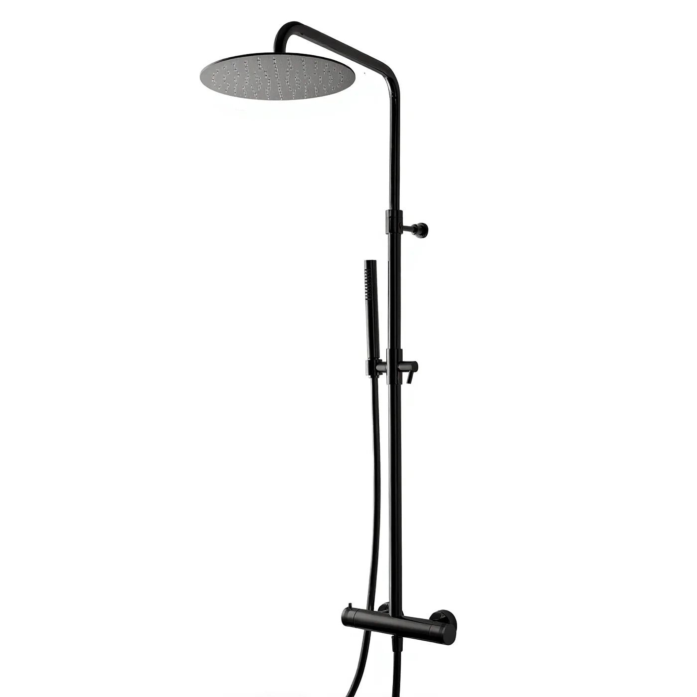 Robinetterie de douche Treemme — réf. IT 5854 CC VZ ZZ — finition Noir chromé poli (HH)