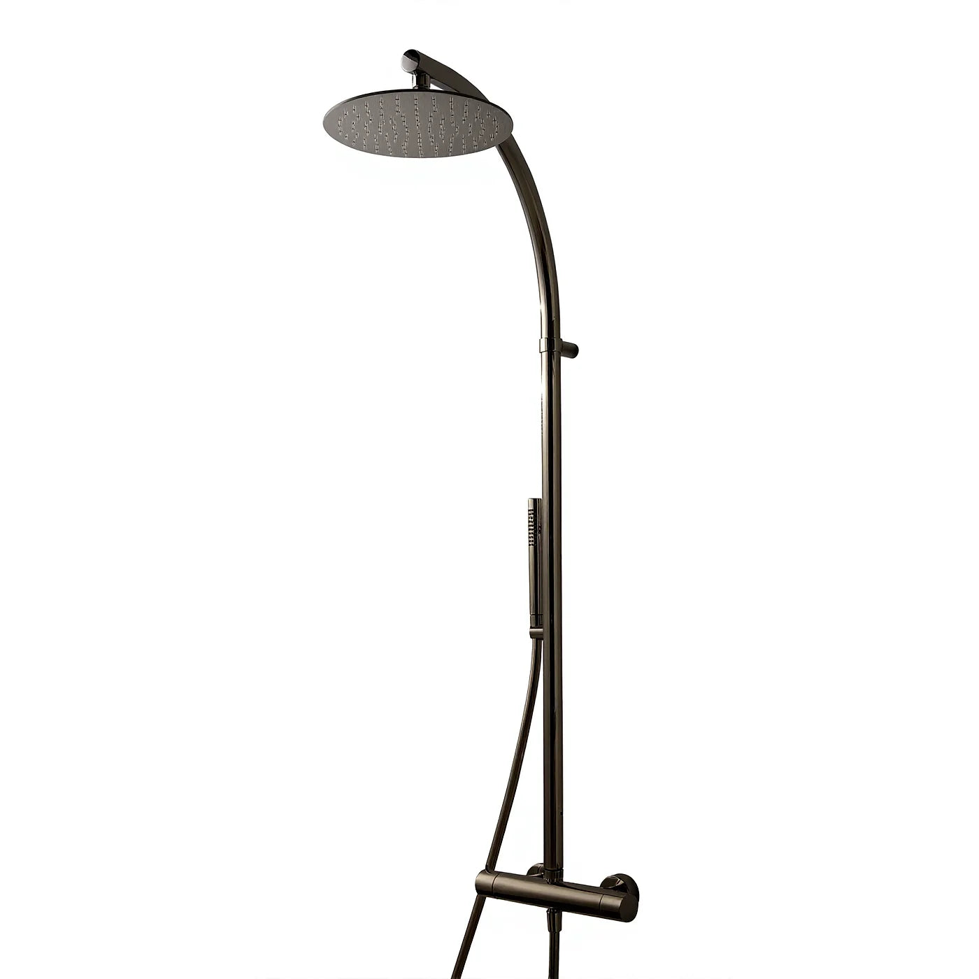 Robinetterie de douche Treemme — réf. IT 6522 CC VL ZZ — finition Noir chromé poli (HH)
