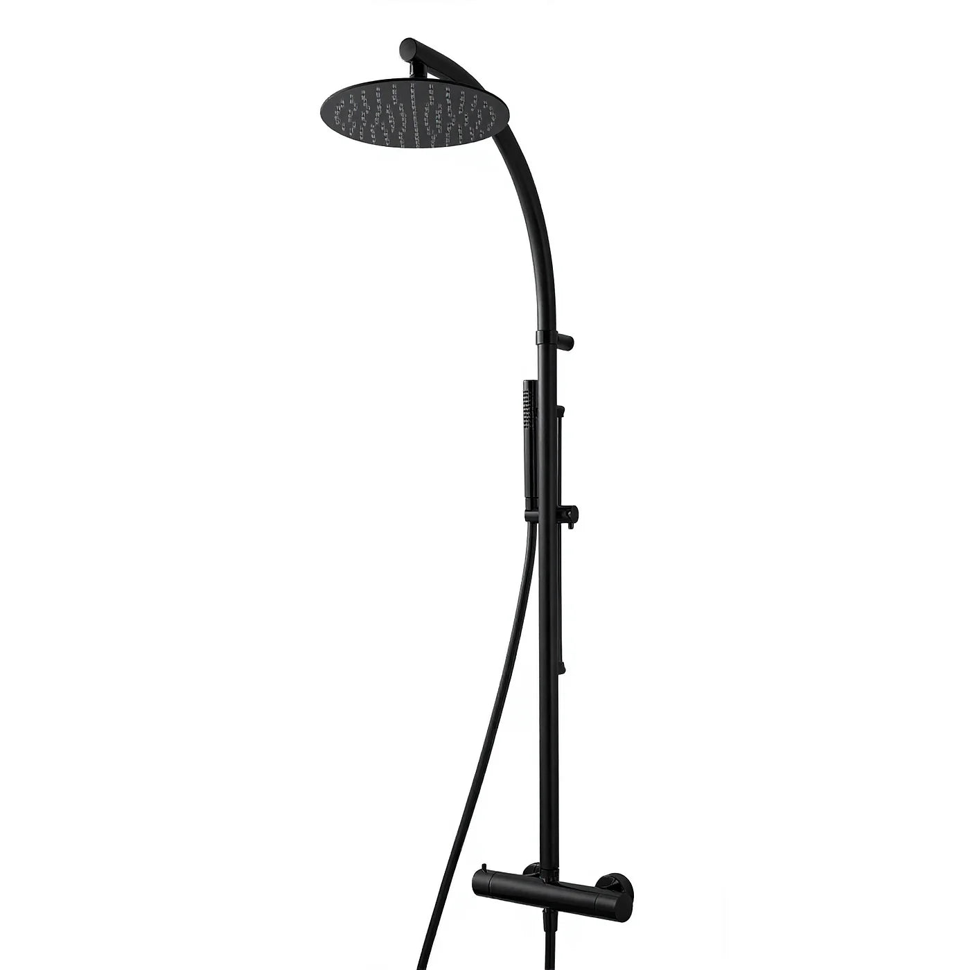 Robinetterie de douche Treemme — réf. IT 6523 CC VL ZZ — finition Noir opaque (NN)