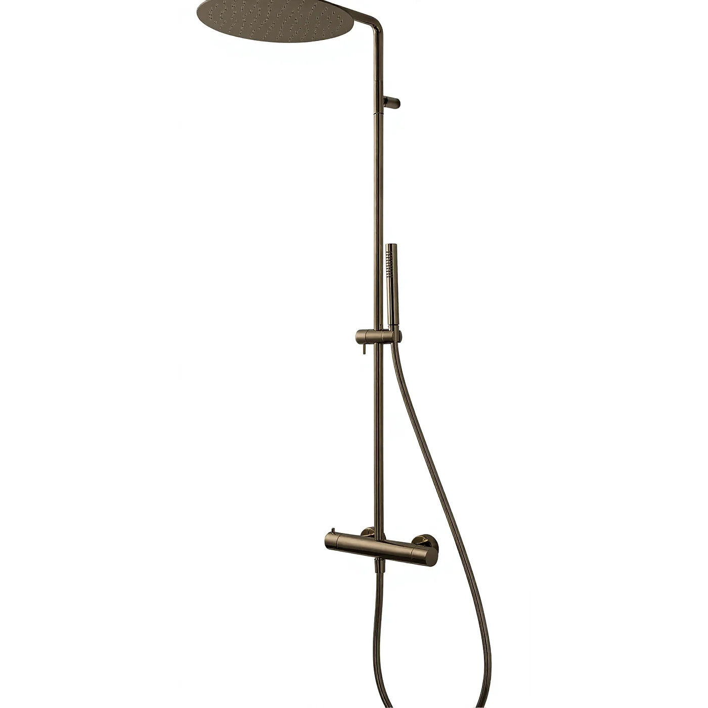 Robinetterie de douche Treemme — réf. IT 6581 CC ZZ ZZ — finition Noir chromé poli (HH)
