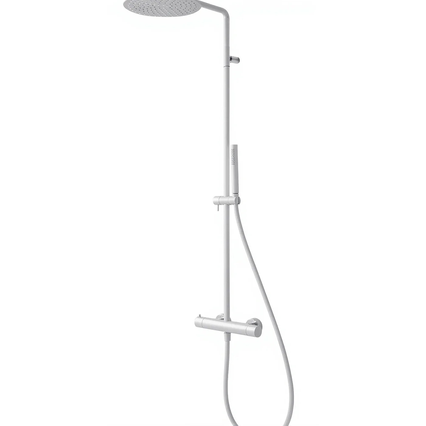 Robinetterie de douche Treemme — réf. RWIT 6581 CC 25 — finition Blanc opaque (BB)