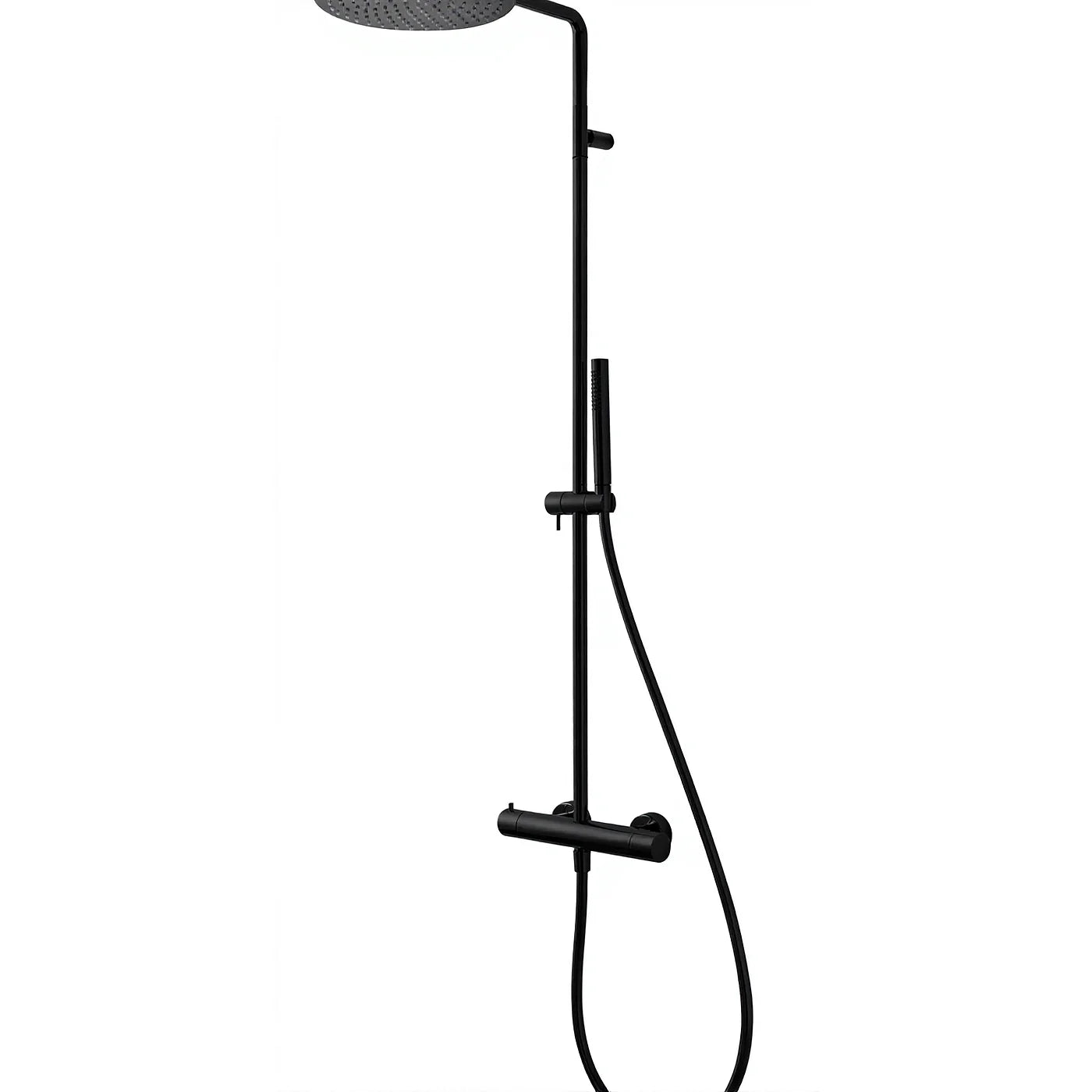 Robinetterie de douche Treemme — réf. RWIT 6581 CC 25 — finition Noir opaque (NN)