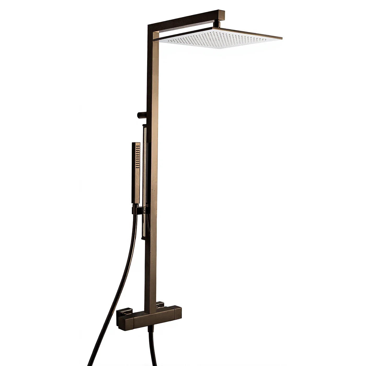 Robinetterie de douche Treemme — réf. IT 6525 CC XM 30 — finition Noir chromé poli (HH)