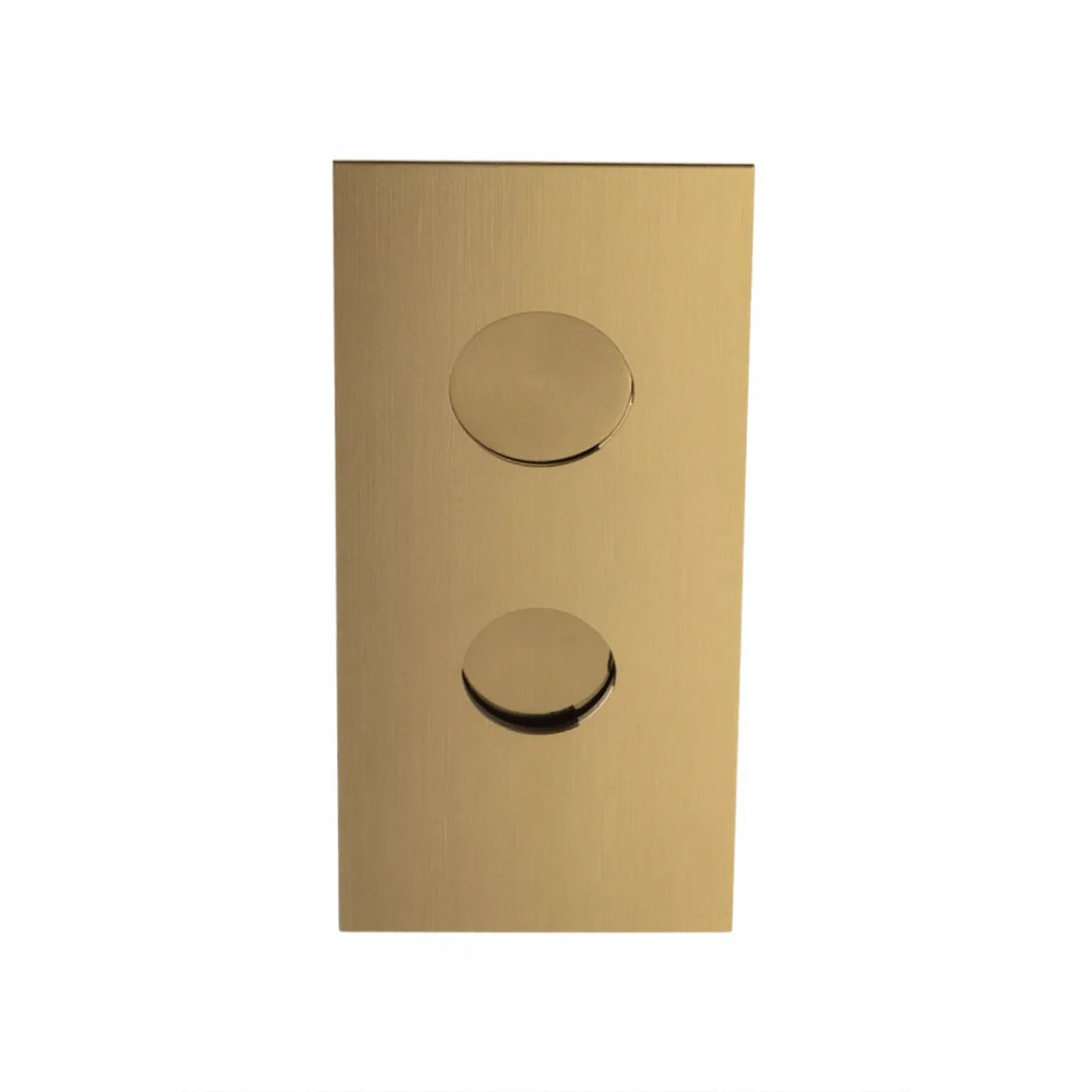 Plaque plus pour mitigeur douche à encastrer - Treemme Up+ - RWIT 5BC2 CC 99 - Laiton brossé (UZ)