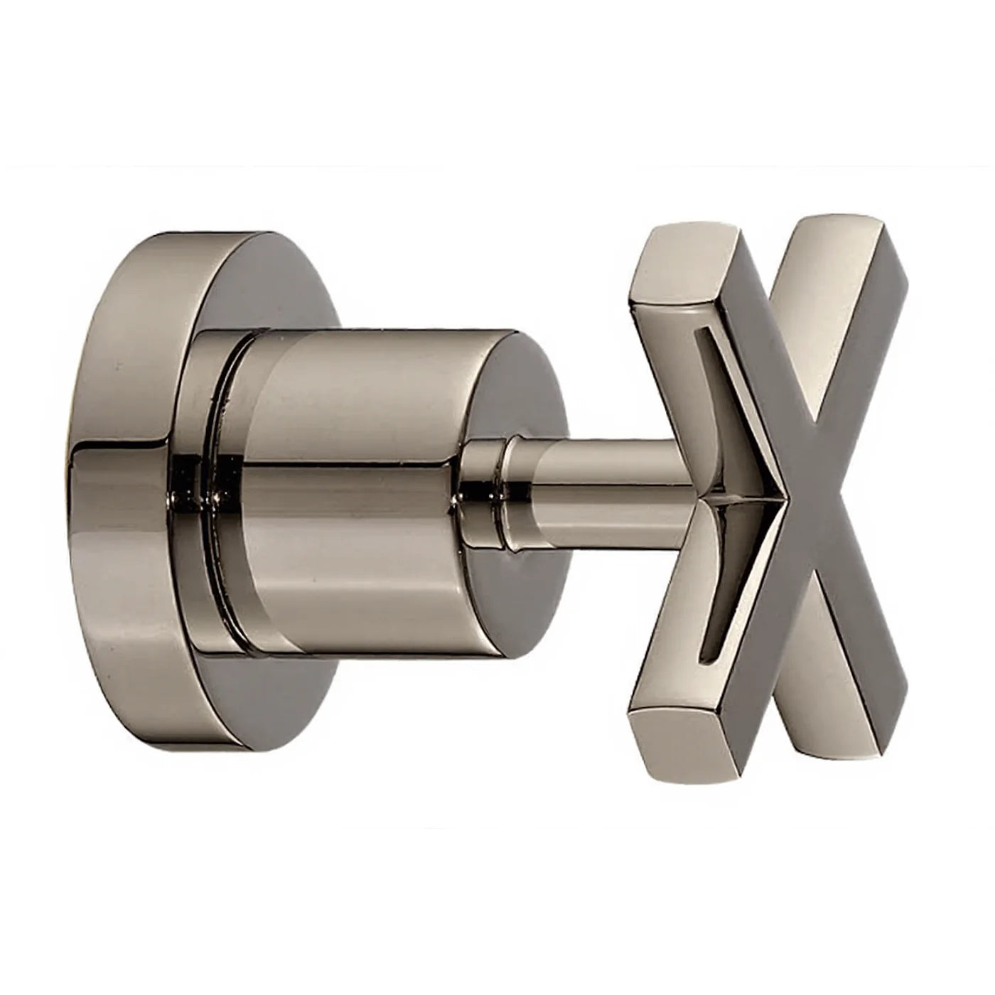 Robinet d'arrêt 1/2' - Treemme Line - RWIT 1040 CC 02 - Nickel poli (NL)