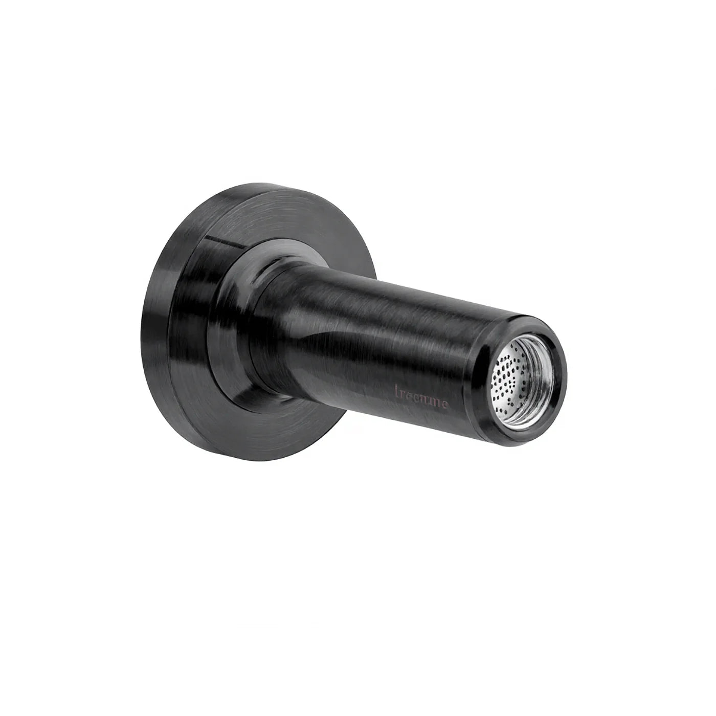 Robinet d'arrêt 1/2" - Treemme Appia - RWIT 3C40 CC AO - Noir chromé brossé (CZ)