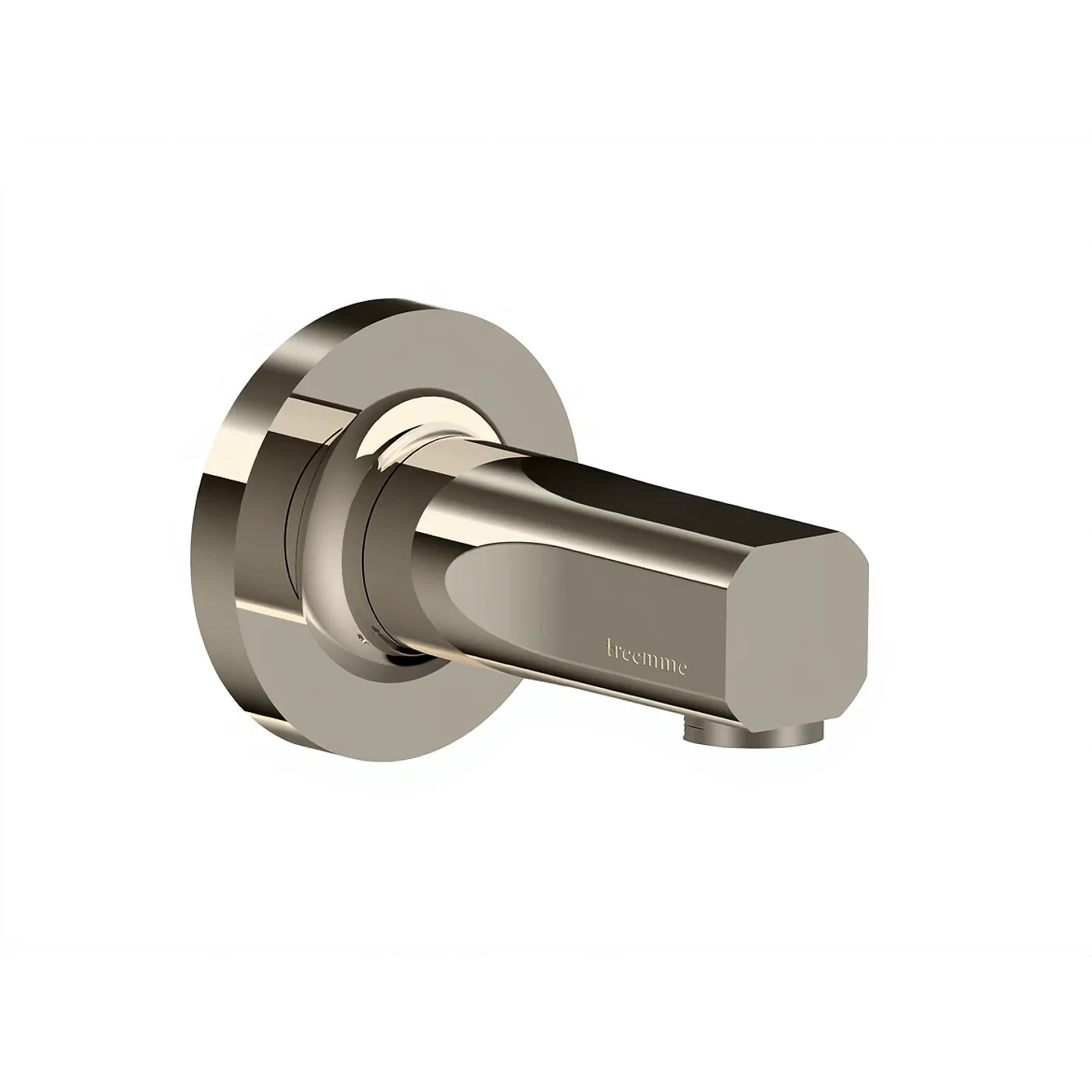 Robinet d'arrêt 1/2" - Treemme Appia - RWIT 3C40 CC AO - Nickel brossé (NF)