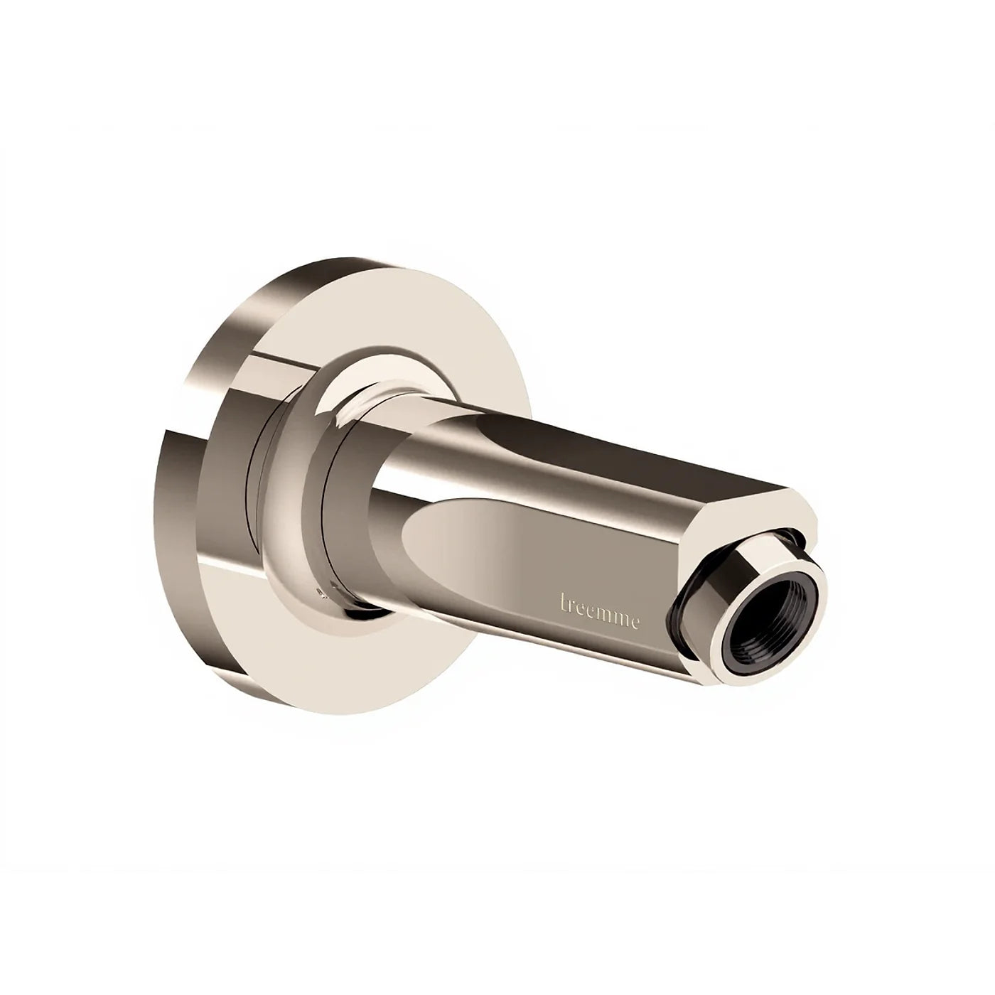 Robinet d'arrêt 1/2" - Treemme Appia - RWIT 3C40 CC AO - Nickel poli (NL)