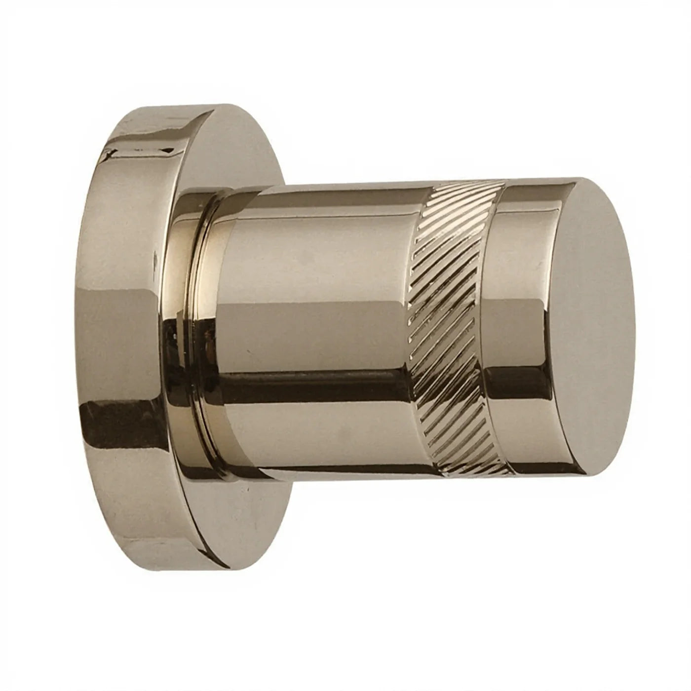 Robinet d'arrêt 1/2" - Treemme X-change - RWIT 7262 CC 02 - Nickel brossé (NF)